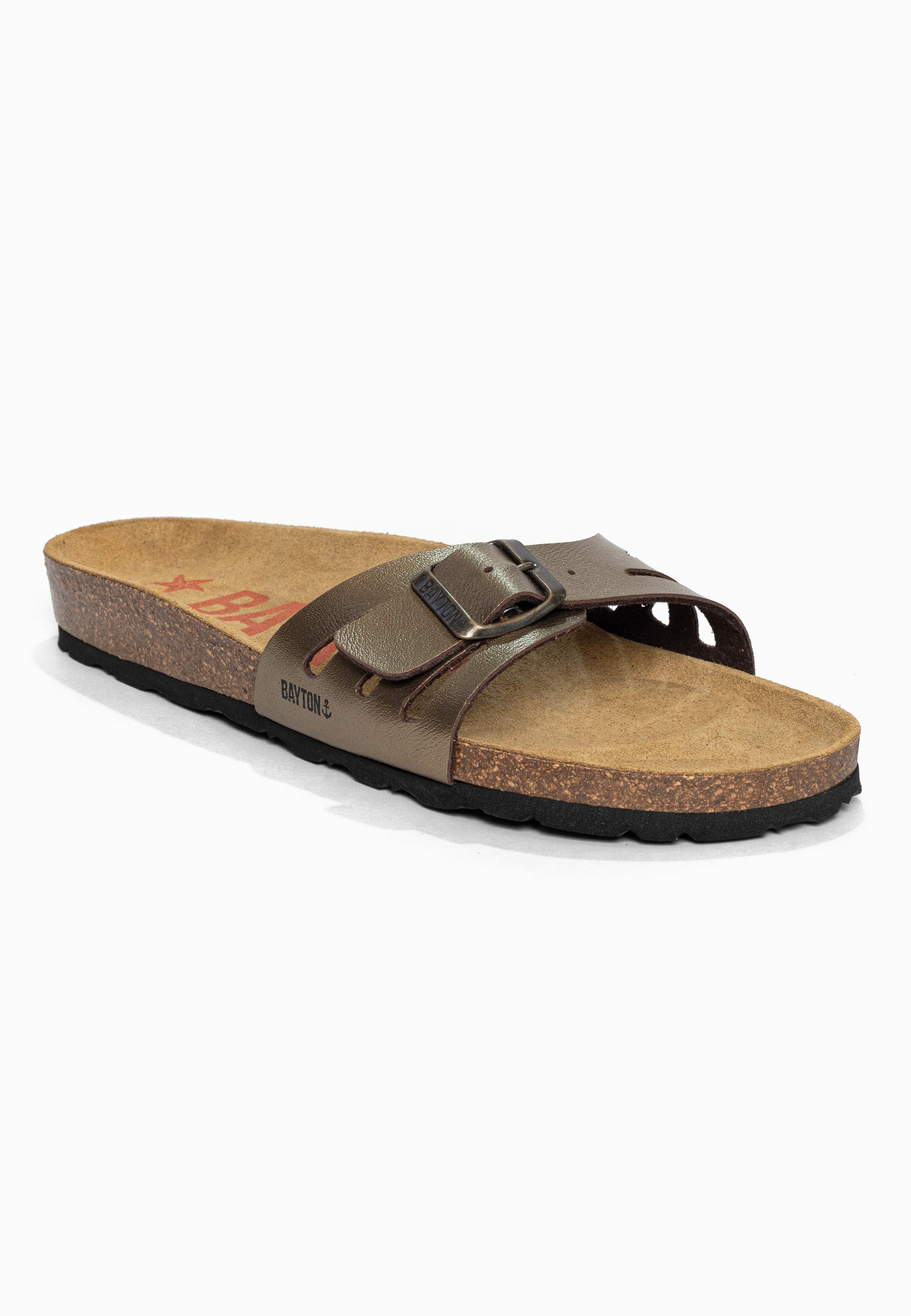 Sandales 1 Bride Athena Bronze Bayton pour Femme
