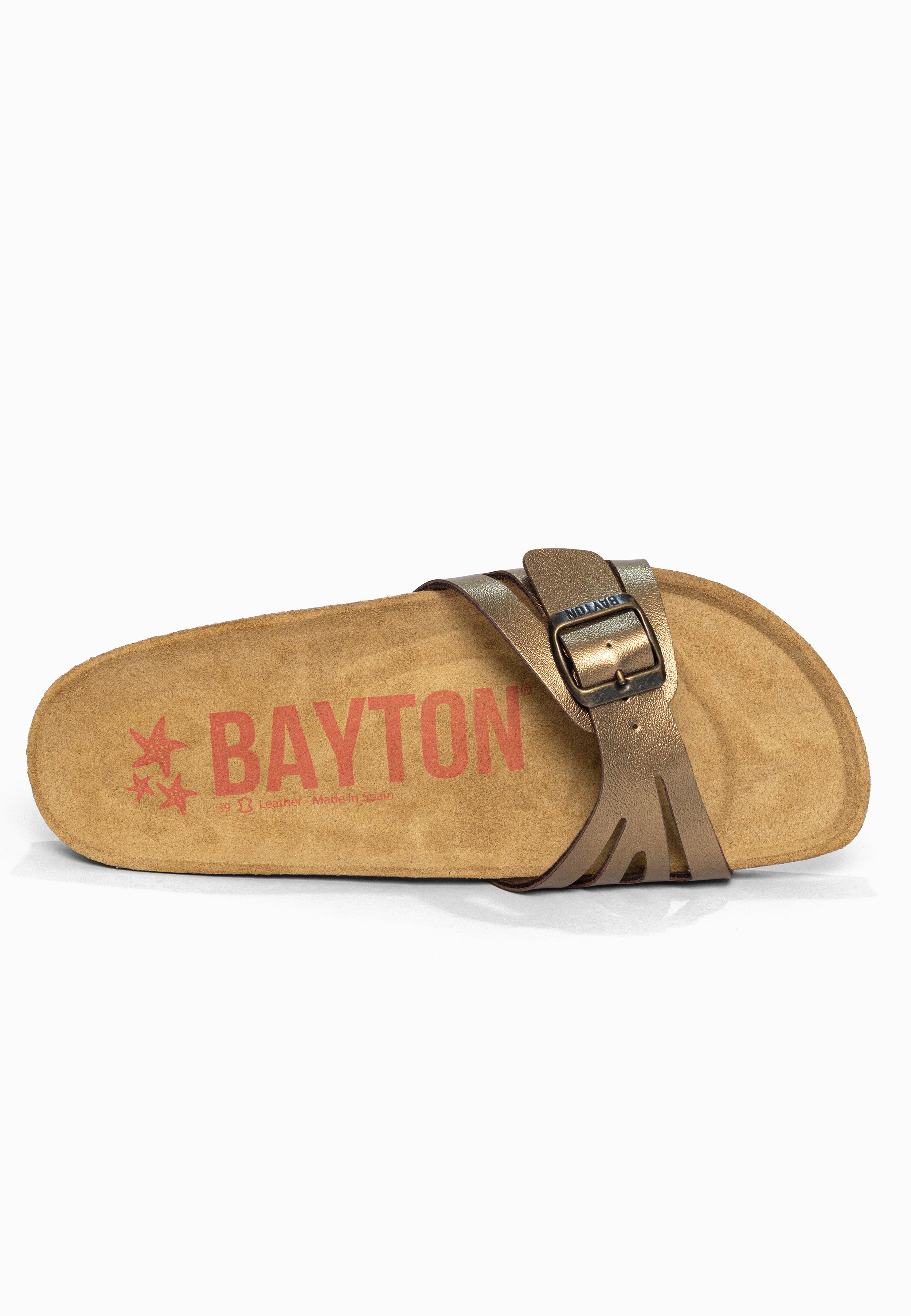 Sandales 1 Bride Athena Bronze Bayton pour Femme