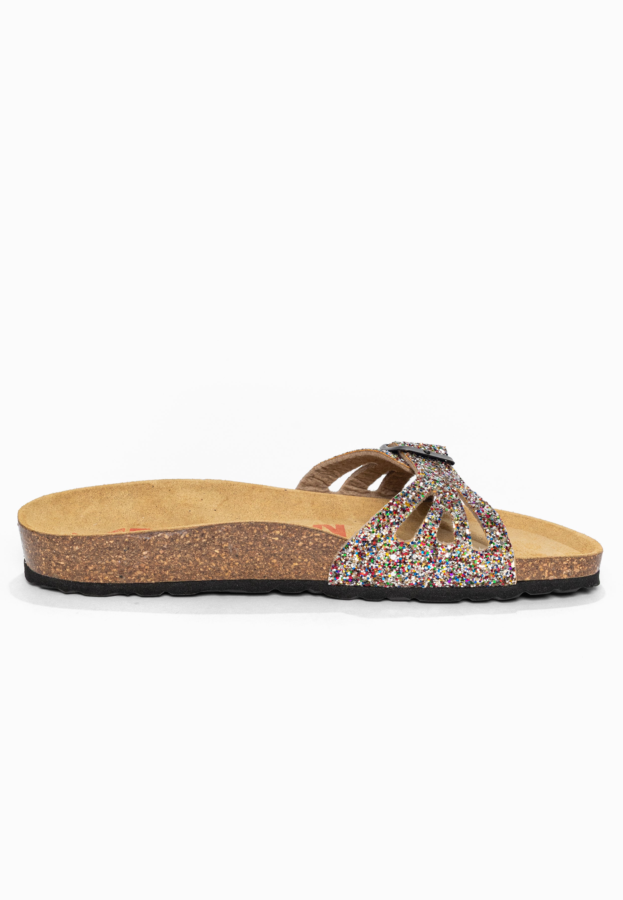 Sandales 1 Bride Athena Multicolor pailleté Bayton pour Femme