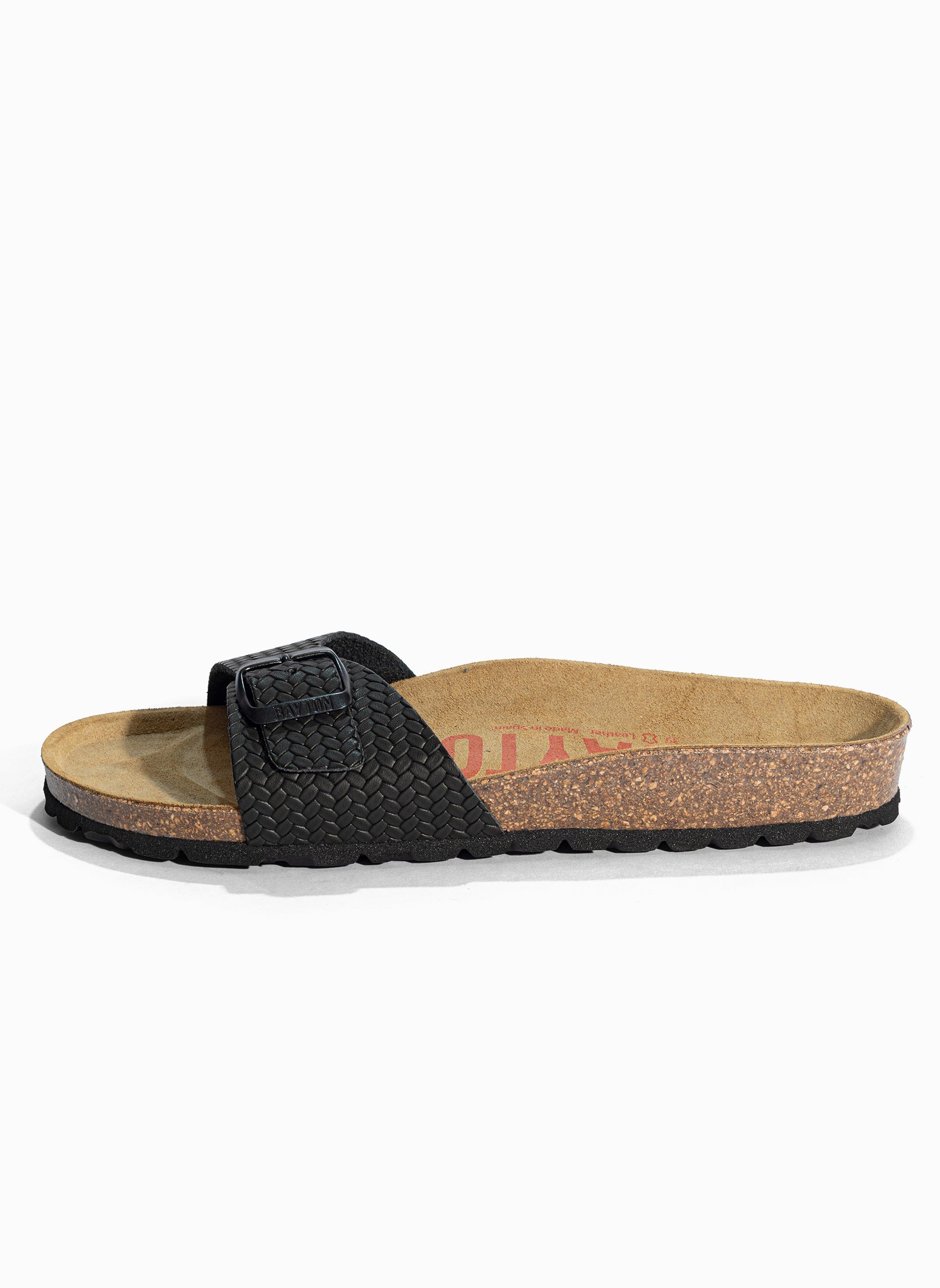 Sandales 1 Bride Zephyr Noir Bayton pour Femme