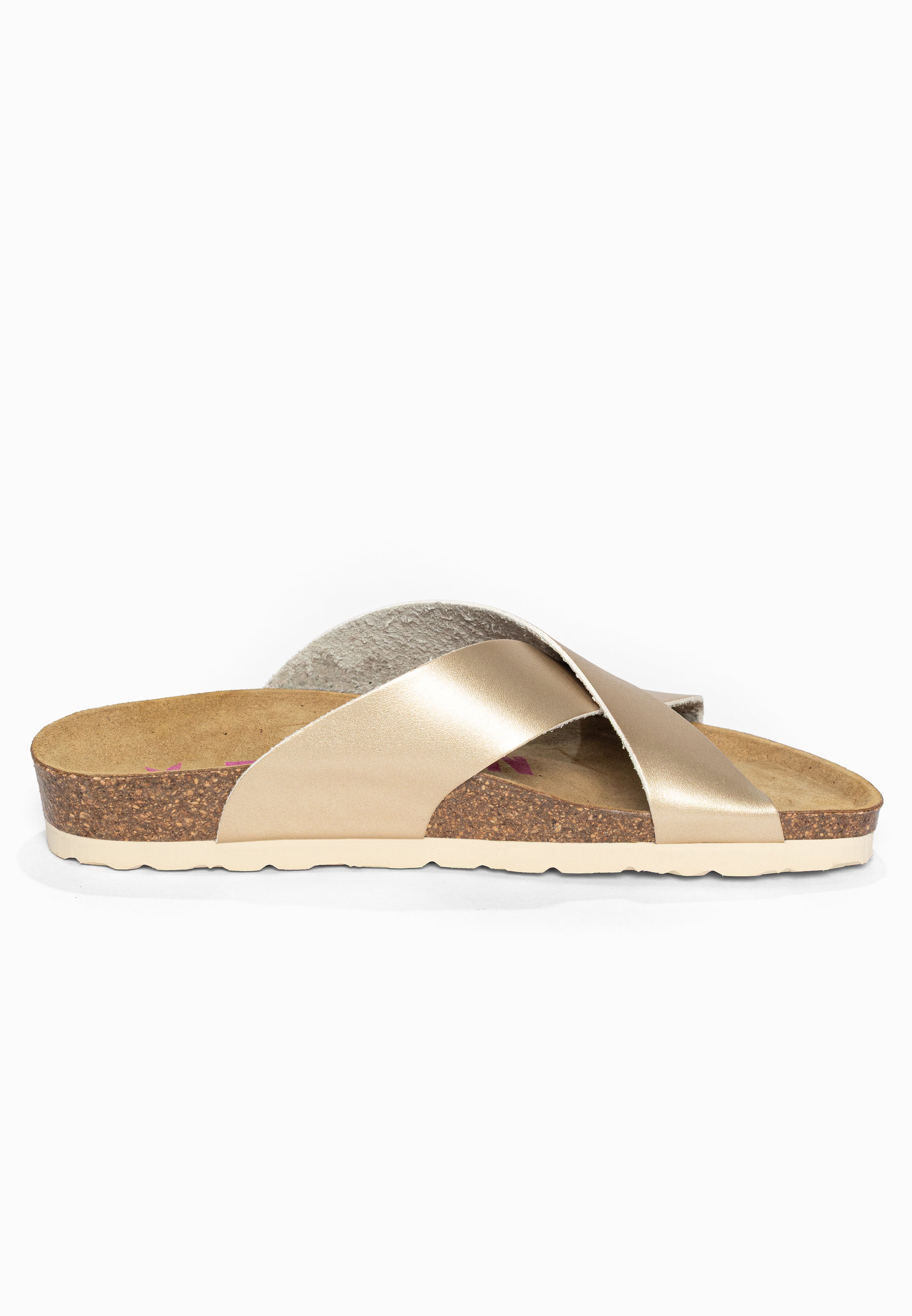 Sandales 2 Brides Gomera Or Bayton pour Femme