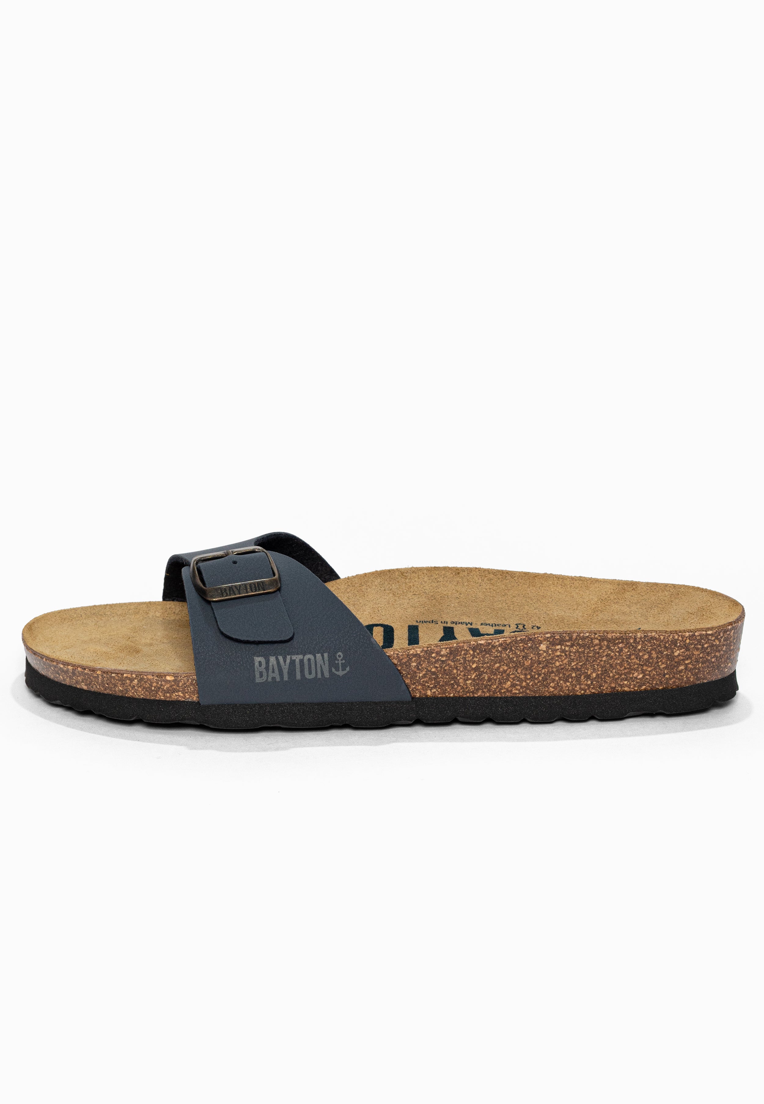 Sandales 1 Bride Zephyr Bleu marine Bayton pour Homme