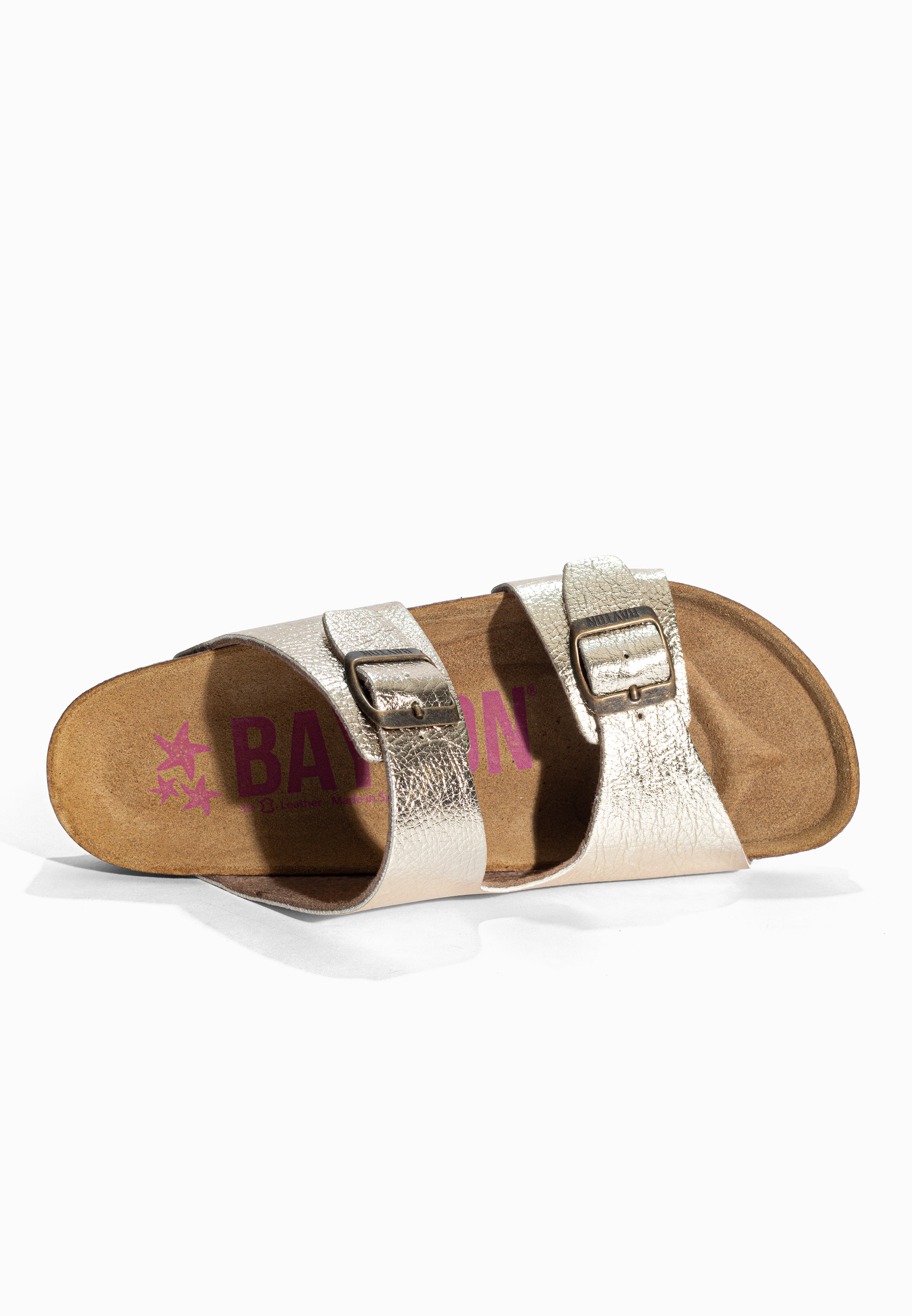 Sandales 2 Brides Ilithyie Or Bayton pour Femme