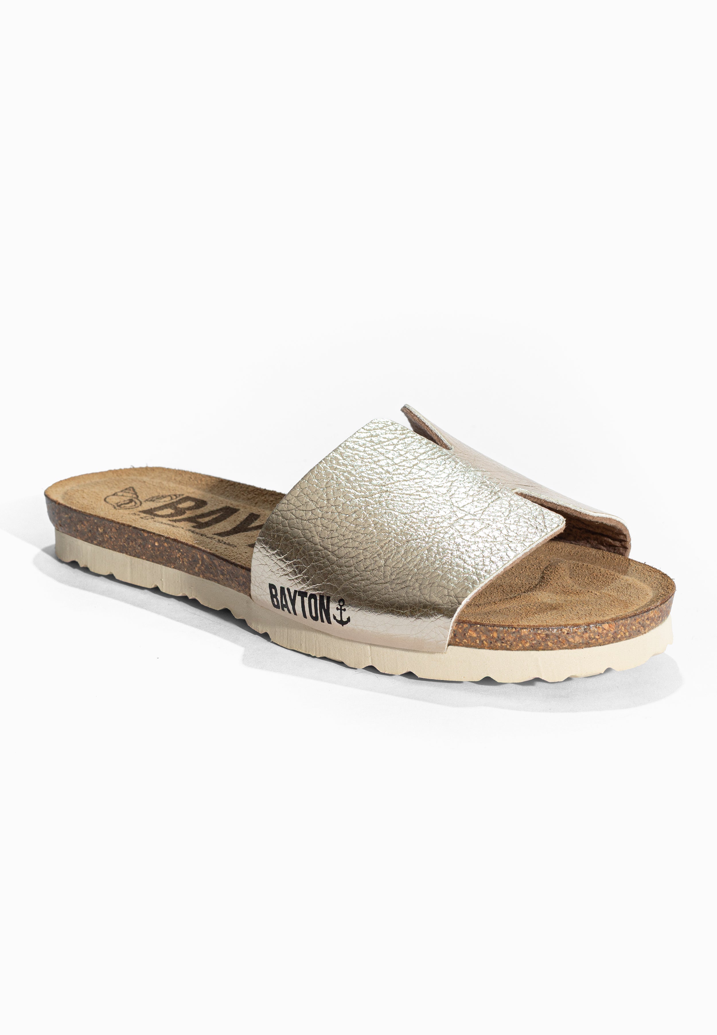Sandales 1 Bride Djilian Slim Or Bayton pour Femme