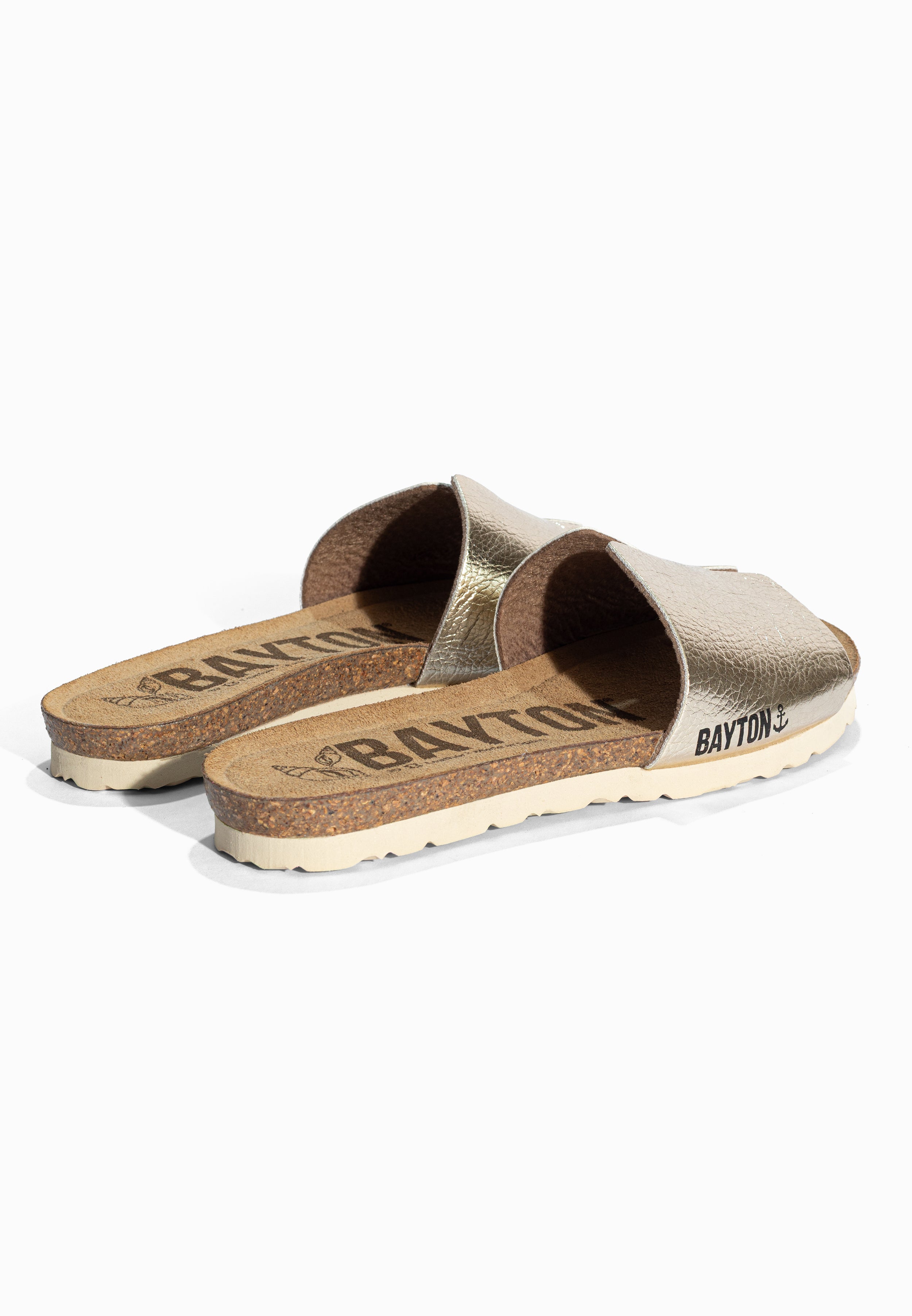 Sandales 1 Bride Djilian Slim Or Bayton pour Femme