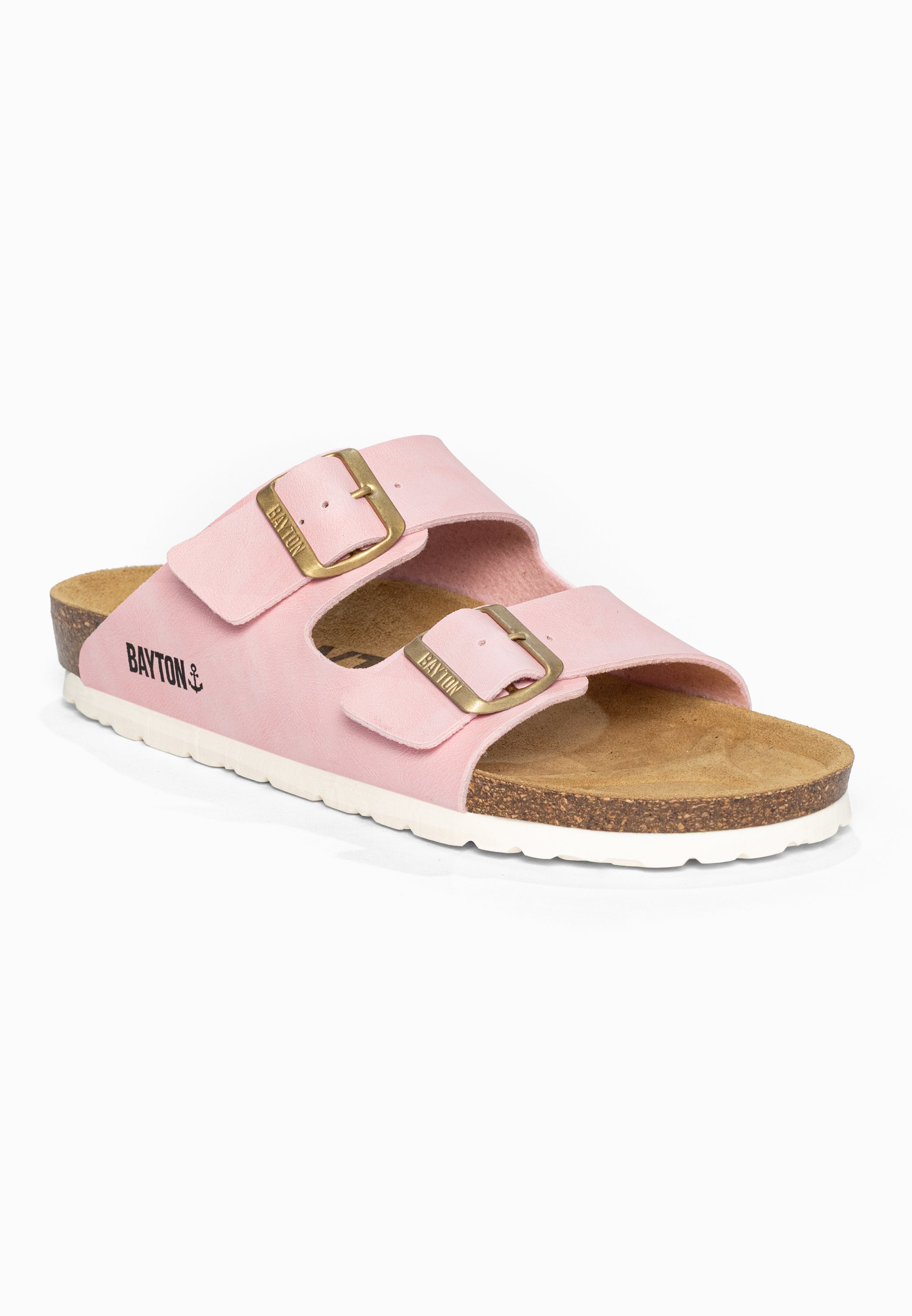 Sandales 2 Brides Atlas Rose Bayton pour Femme