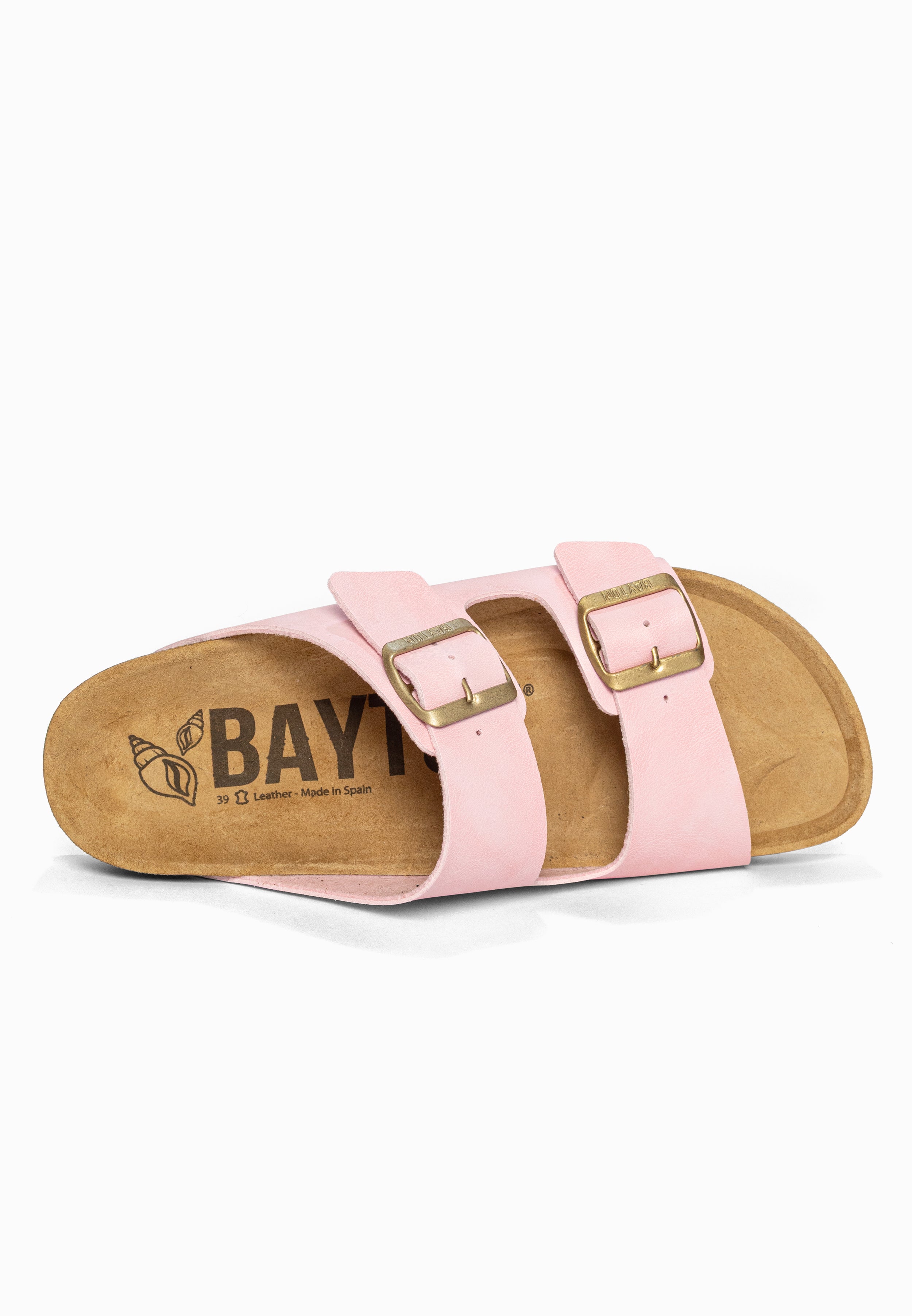 Sandales 2 Brides Atlas Rose Bayton pour Femme