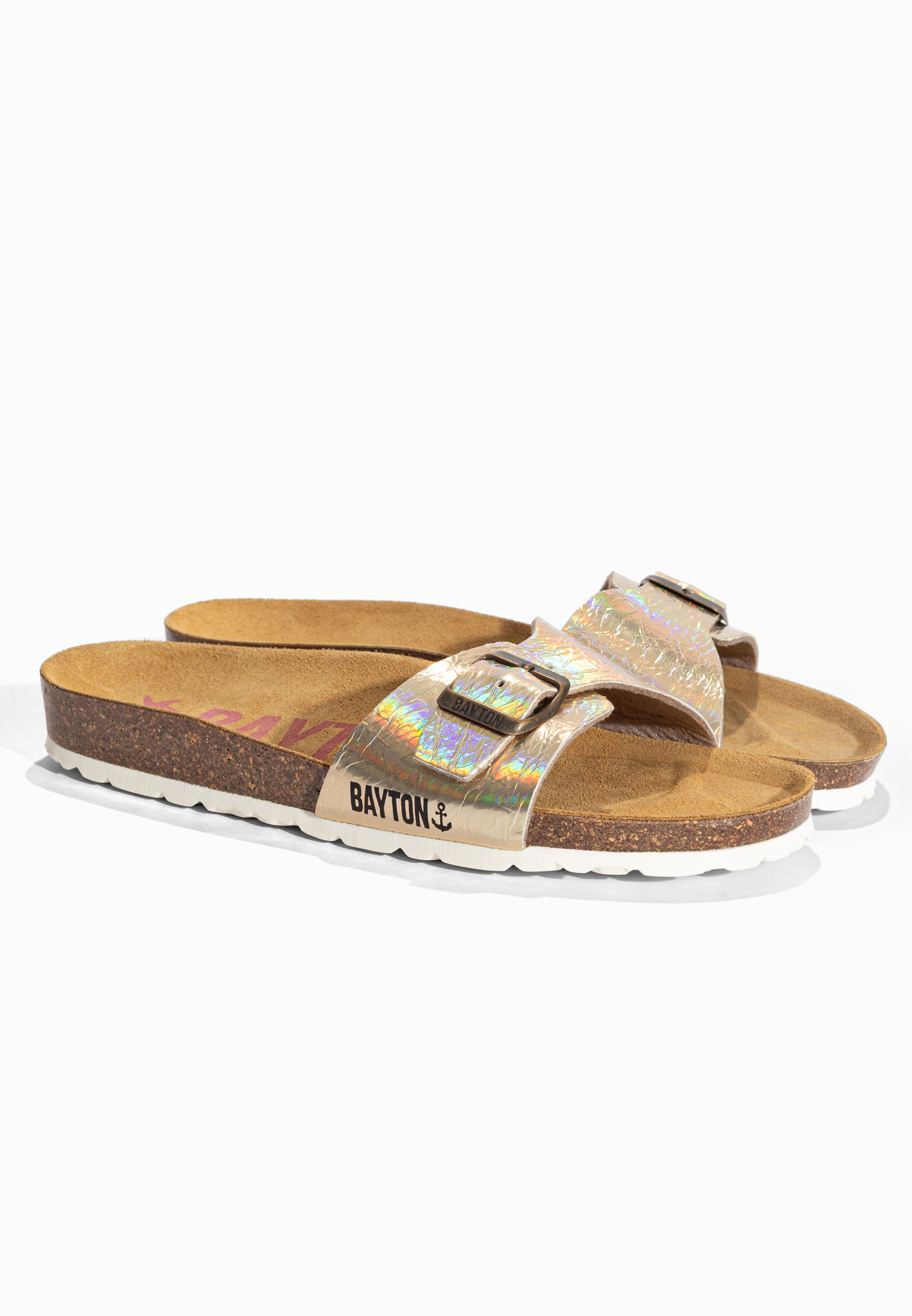 Sandales 1 Bride Ballarat Or Bayton pour Femme