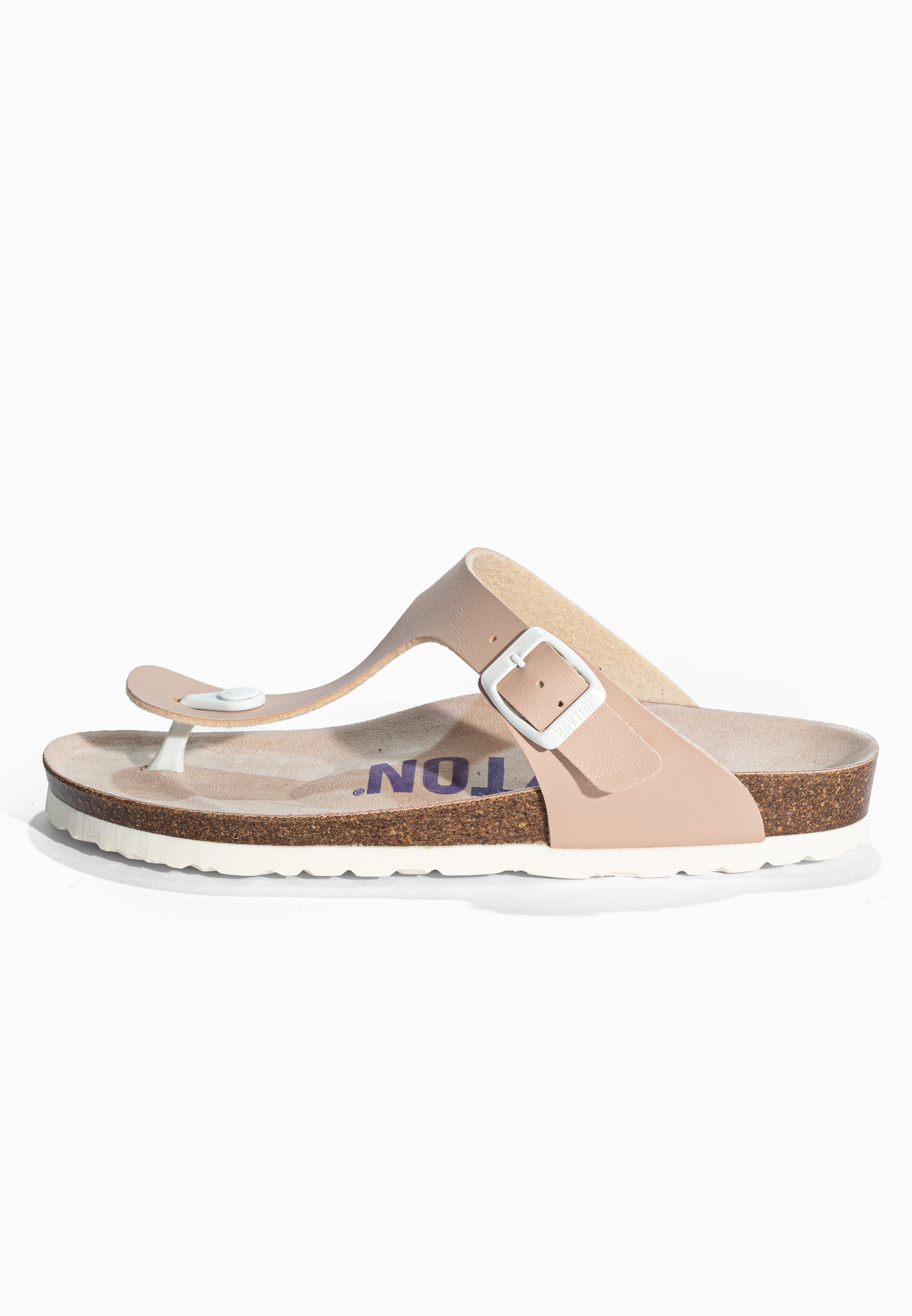 Sandales à Entre-doigts Mercure Nude Bayton pour Femme