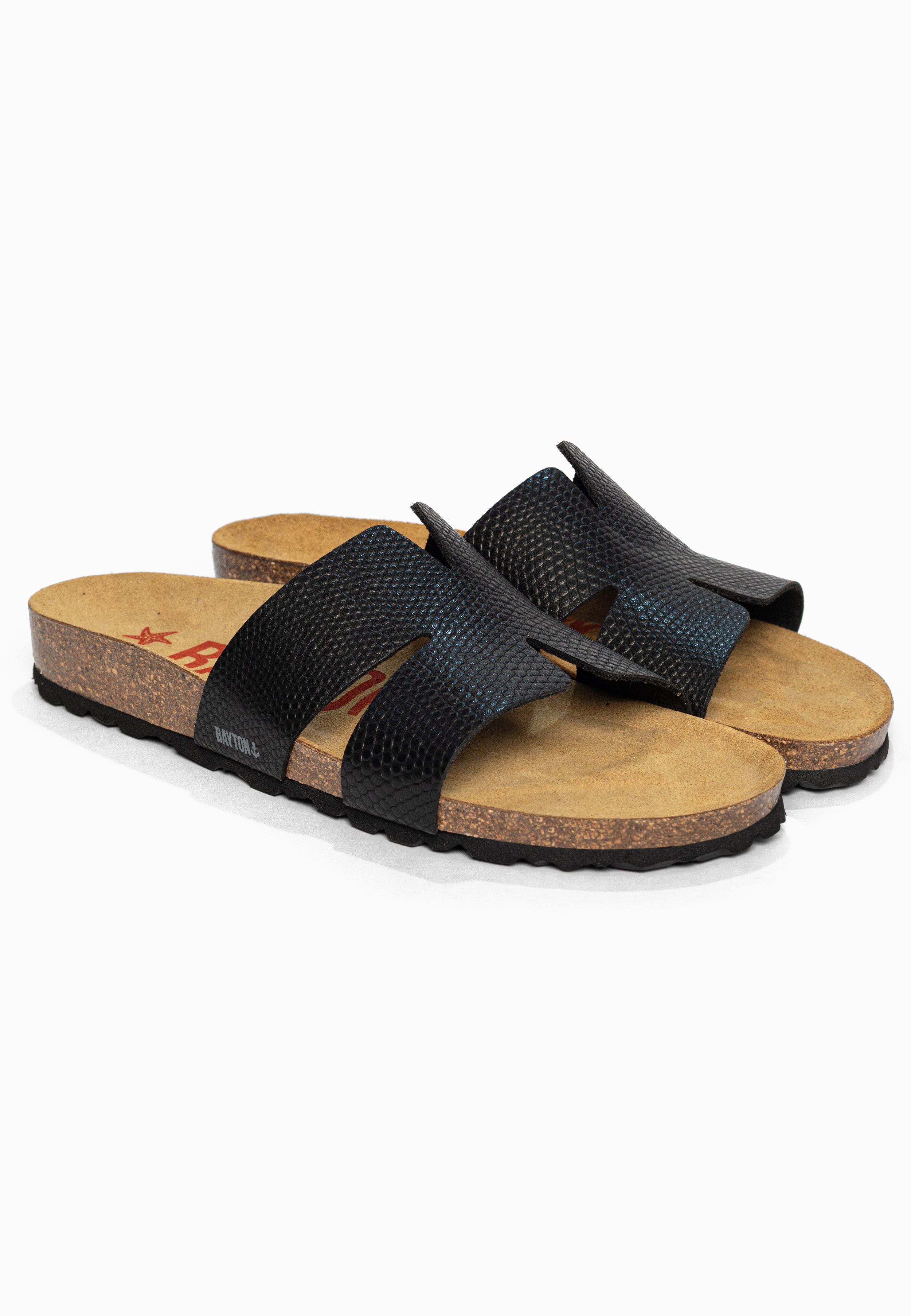 Sandales 1 Bride Djone Noir Bayton pour Femme