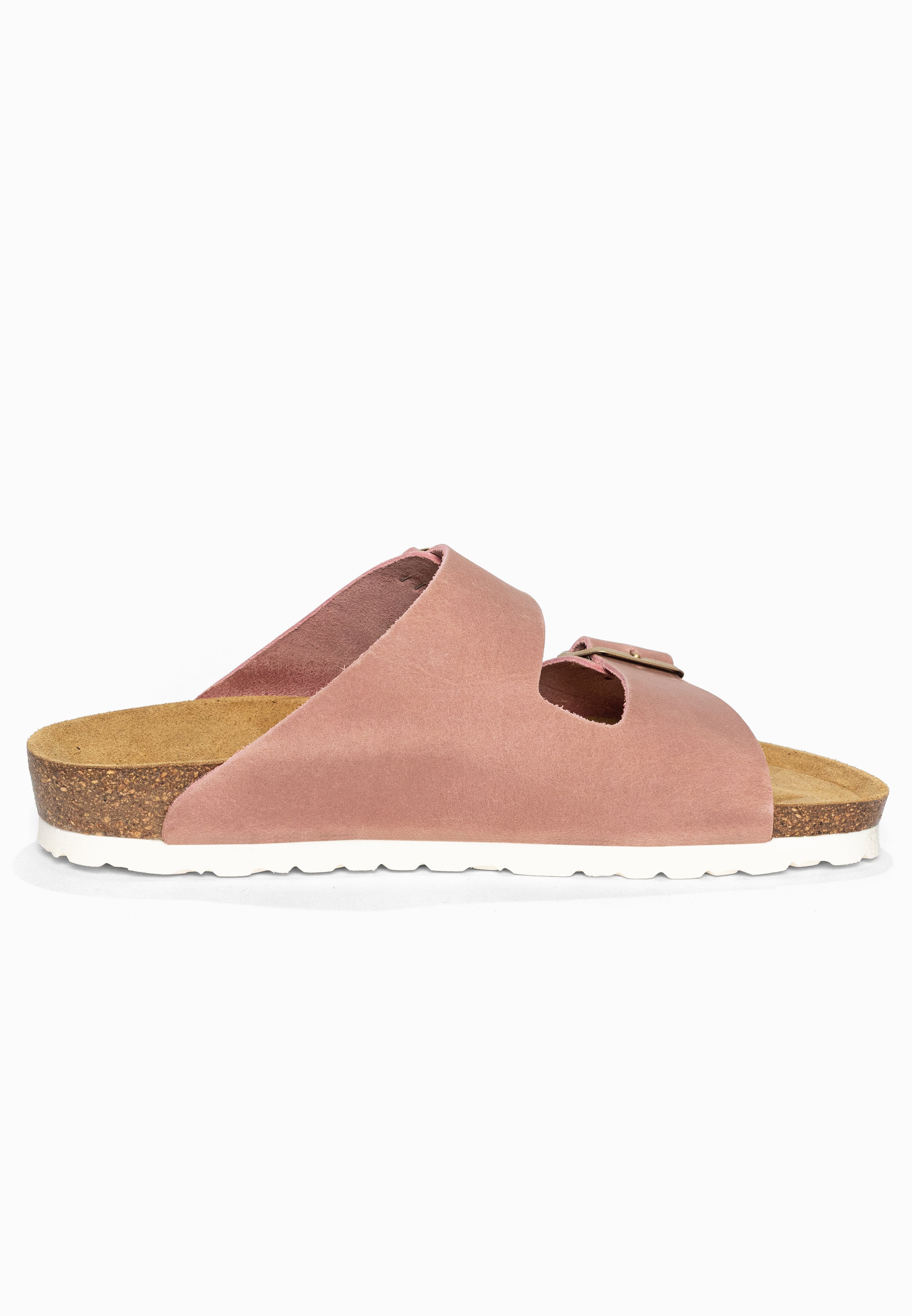 Sandales 2 Brides Atlas Rose en Cuir Bayton pour Femme