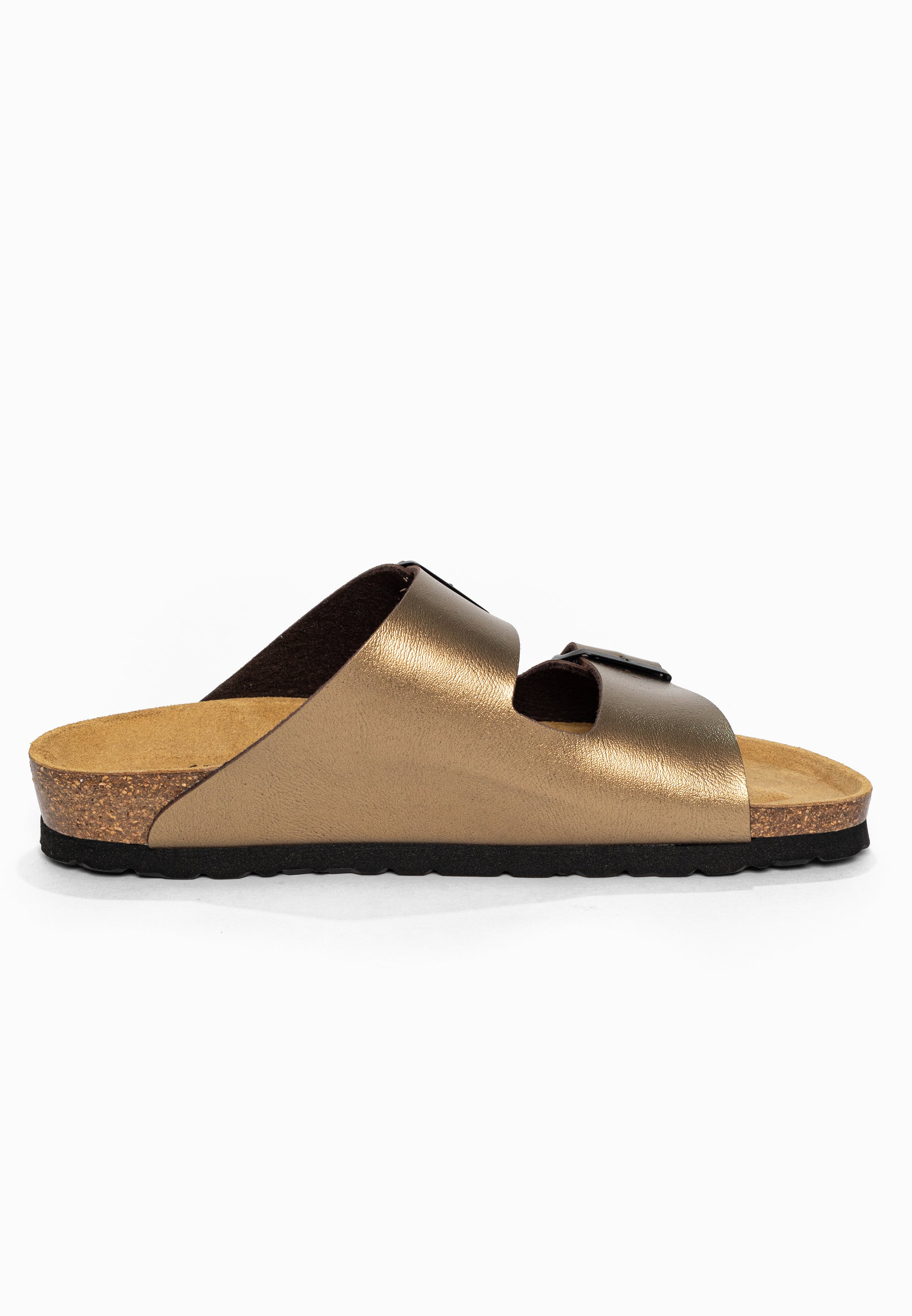 Sandales 2 Brides Atlas Bronze Bayton pour Femme
