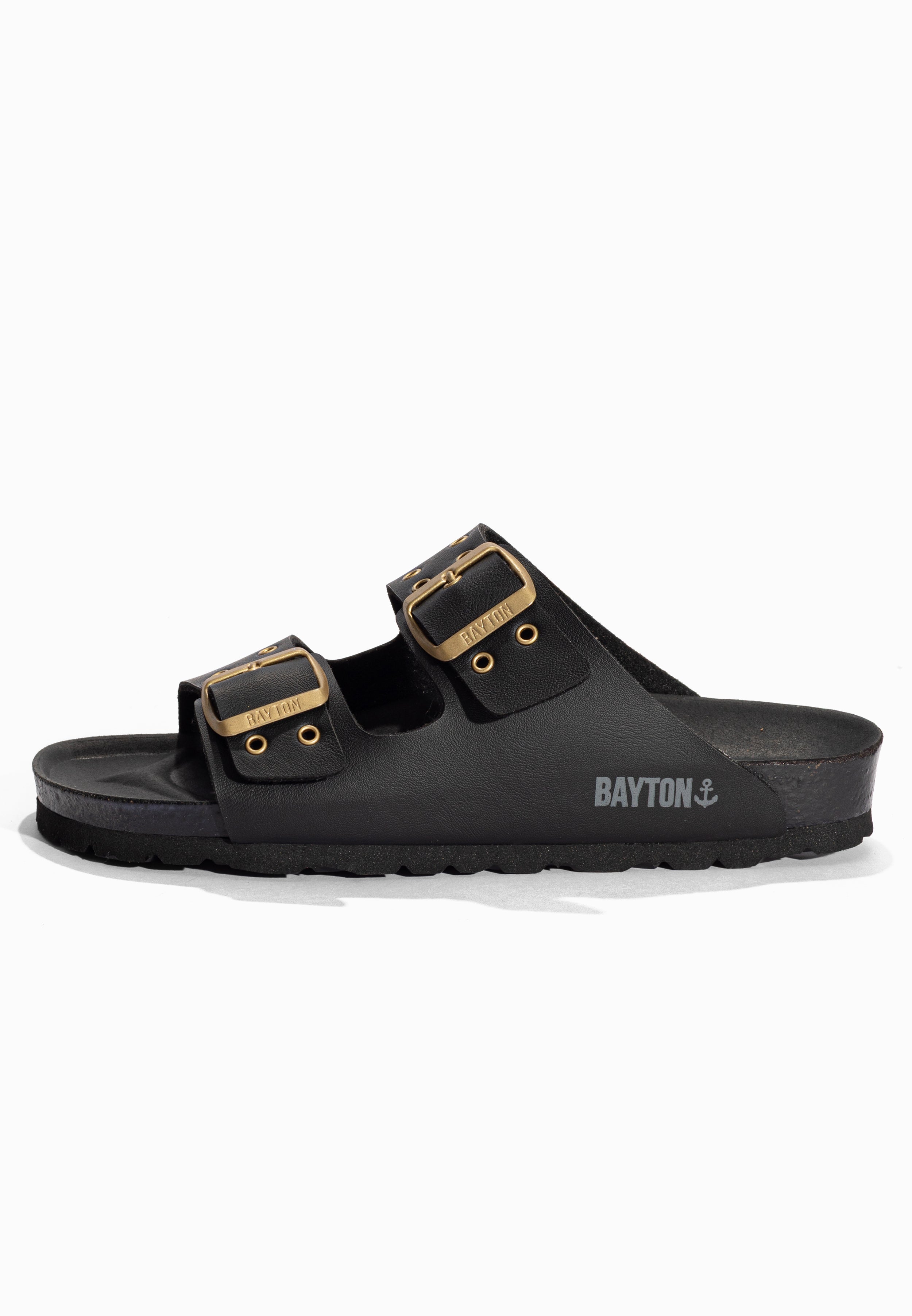 Sandales 2 Brides Andy Noir Bayton pour Femme