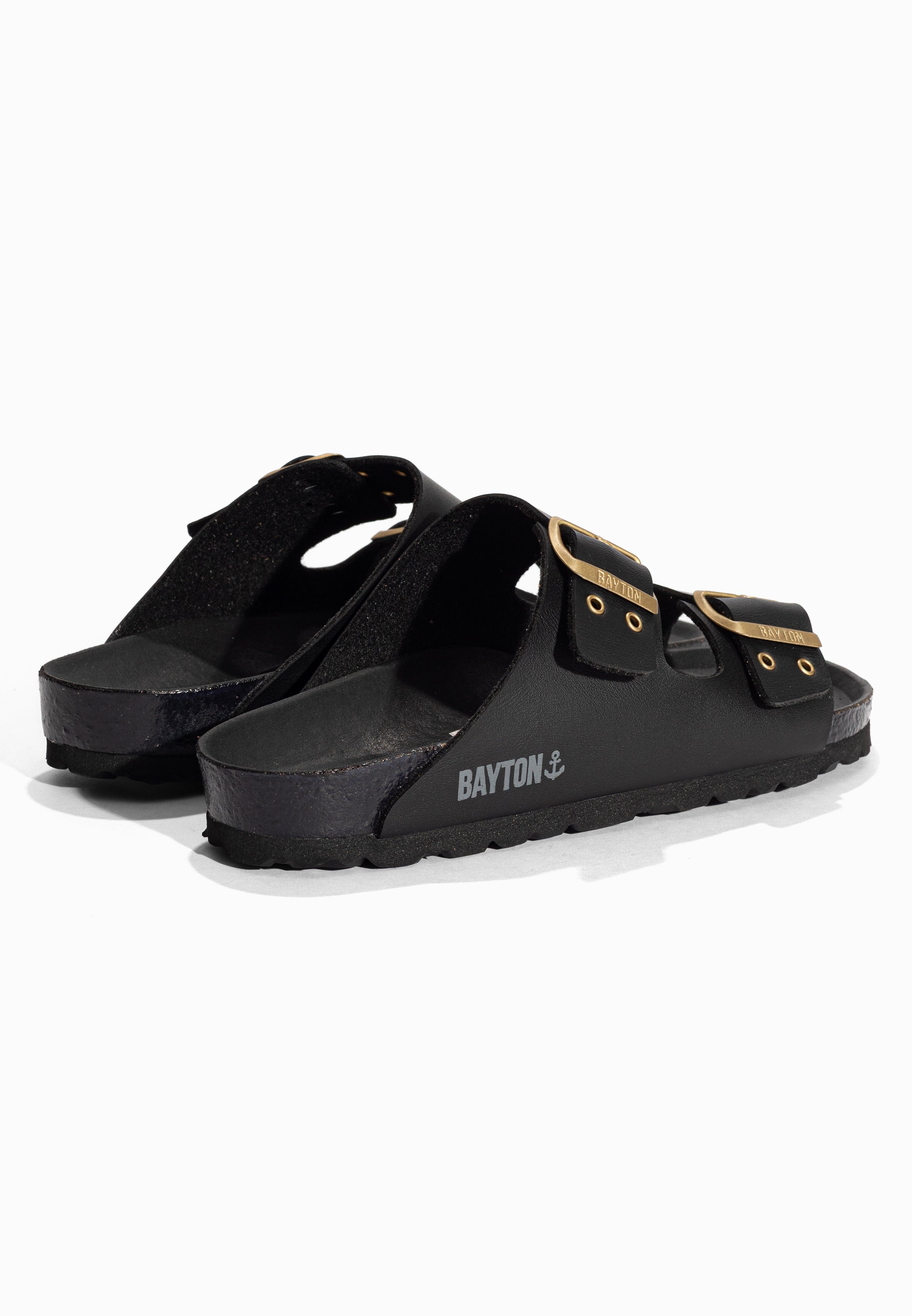 Sandales 2 Brides Andy Noir Bayton pour Femme
