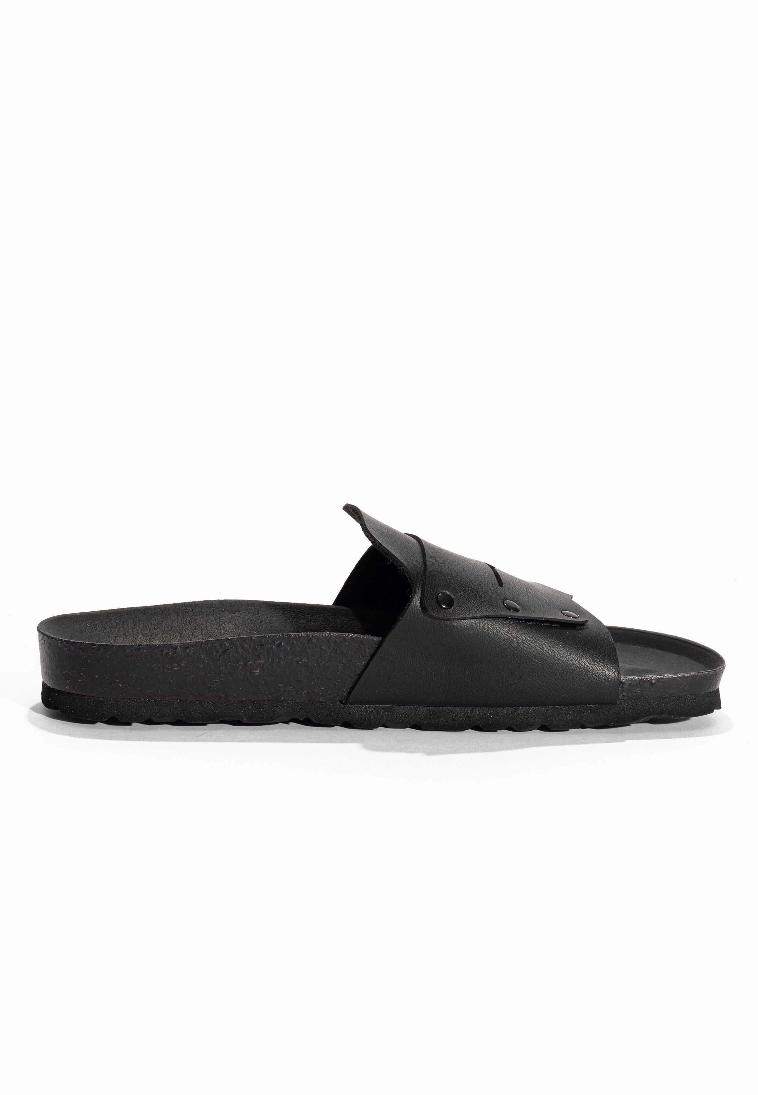 Sandales 1 Bride Mateo Noir Bayton pour Homme