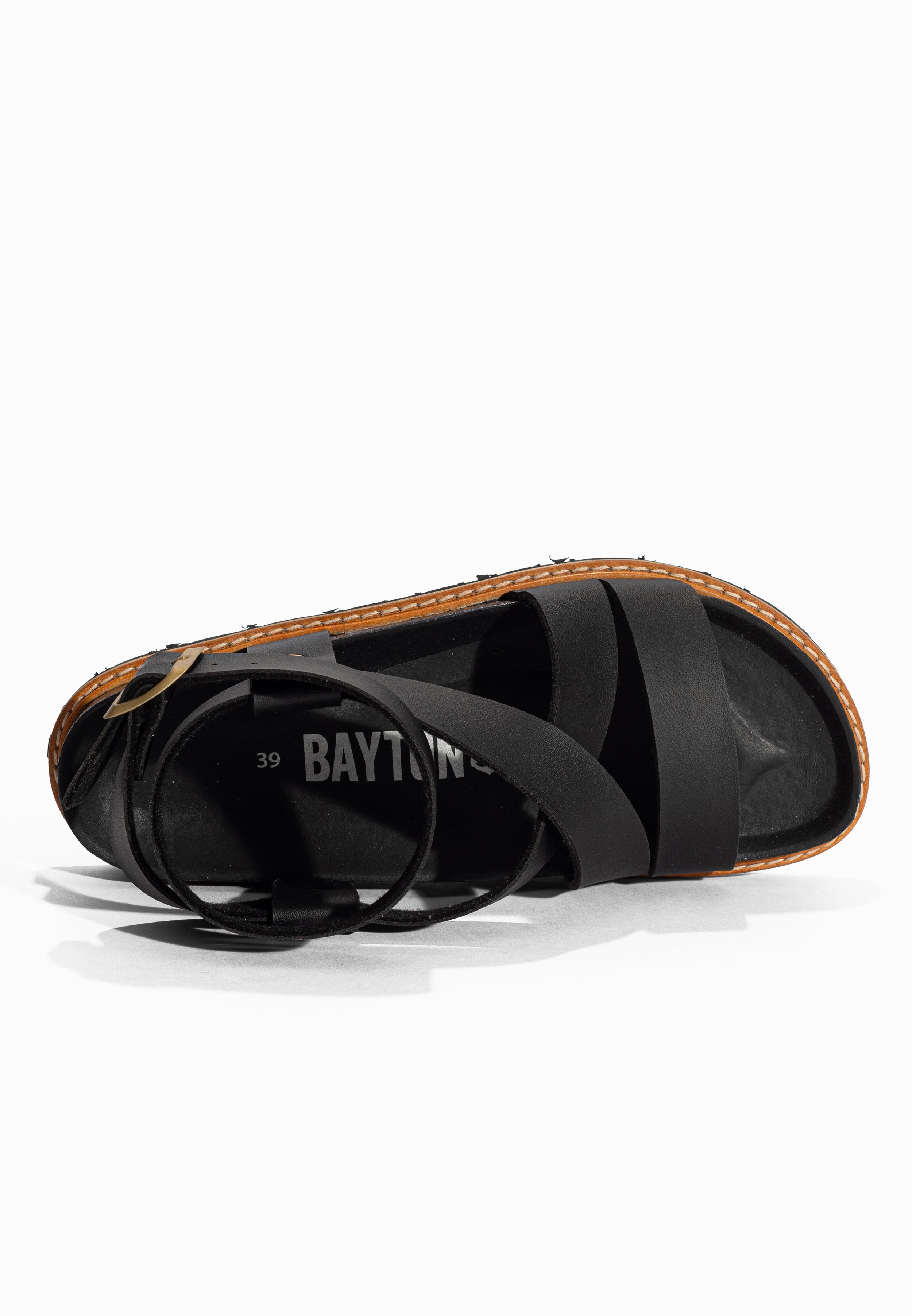 Sandales Multi-Brides Myla Noir Bayton pour Femme