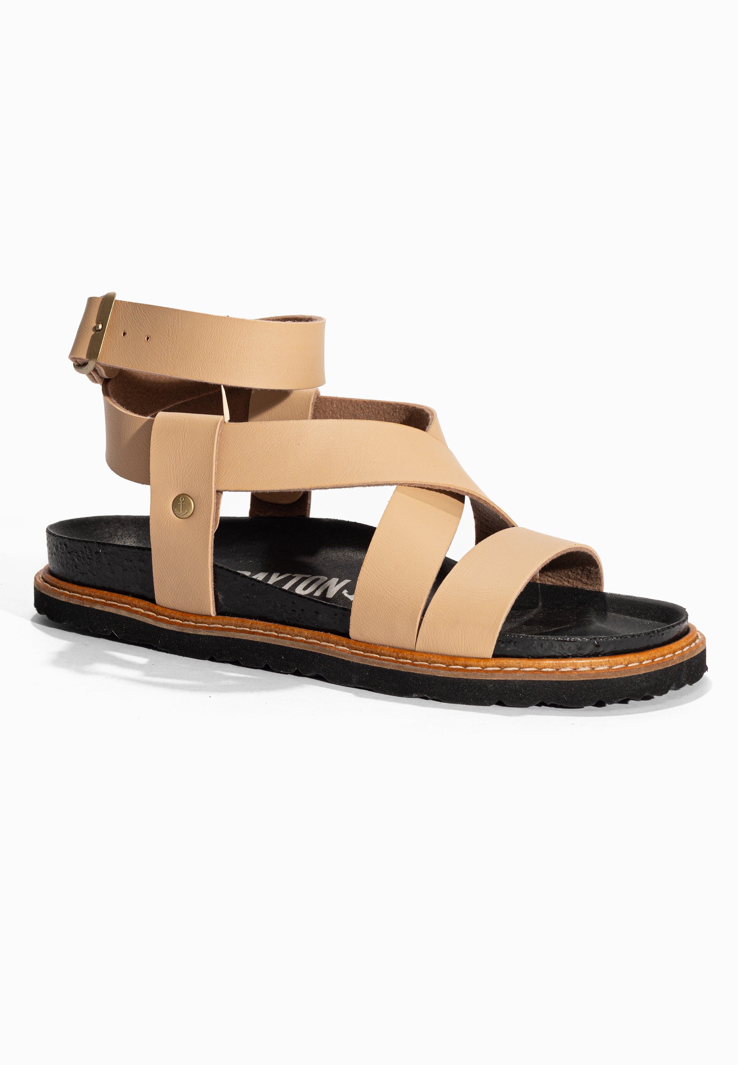 Sandales Multi-Brides Myla Beige Bayton pour Femme