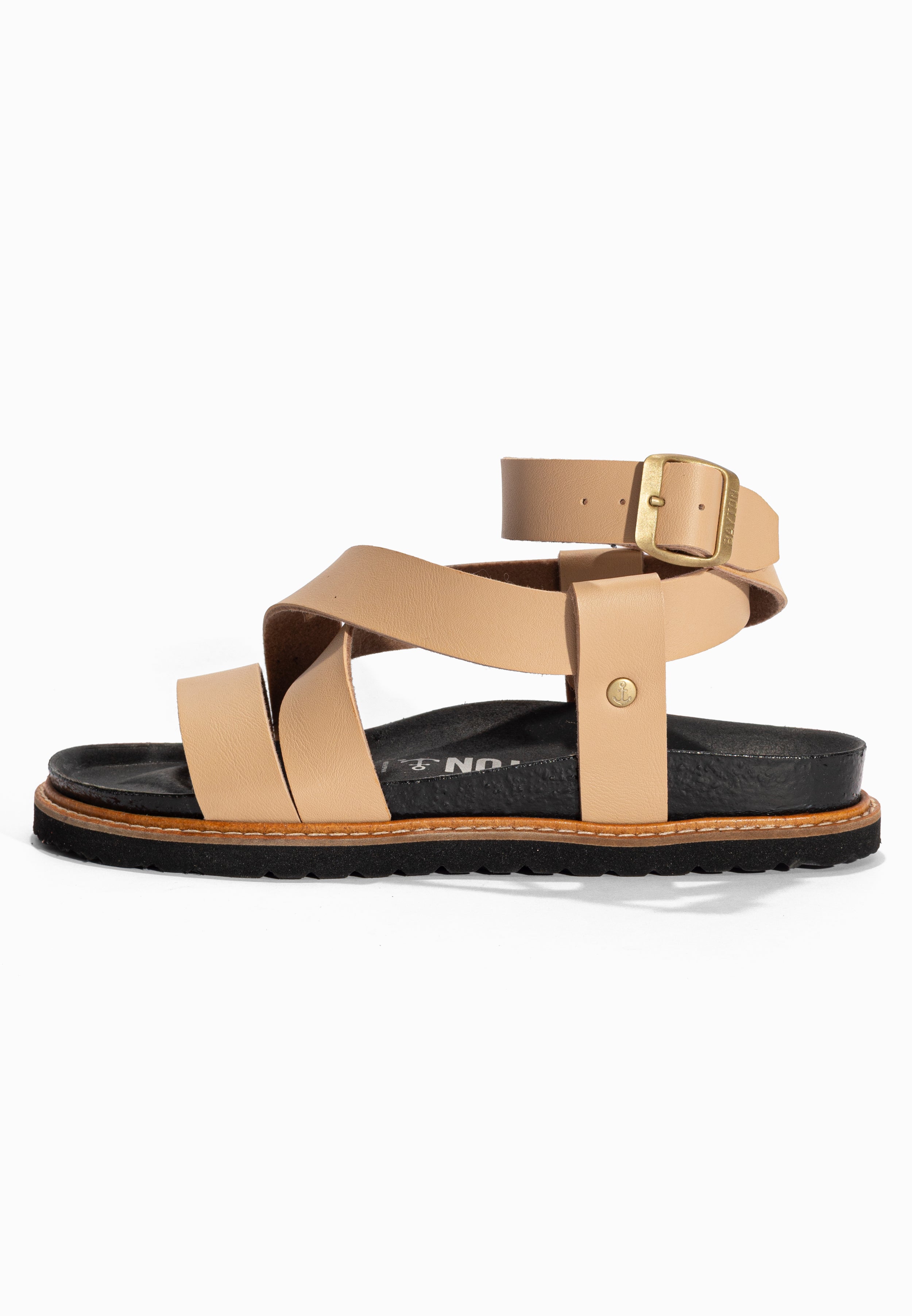 Sandales Multi-Brides Myla Beige Bayton pour Femme