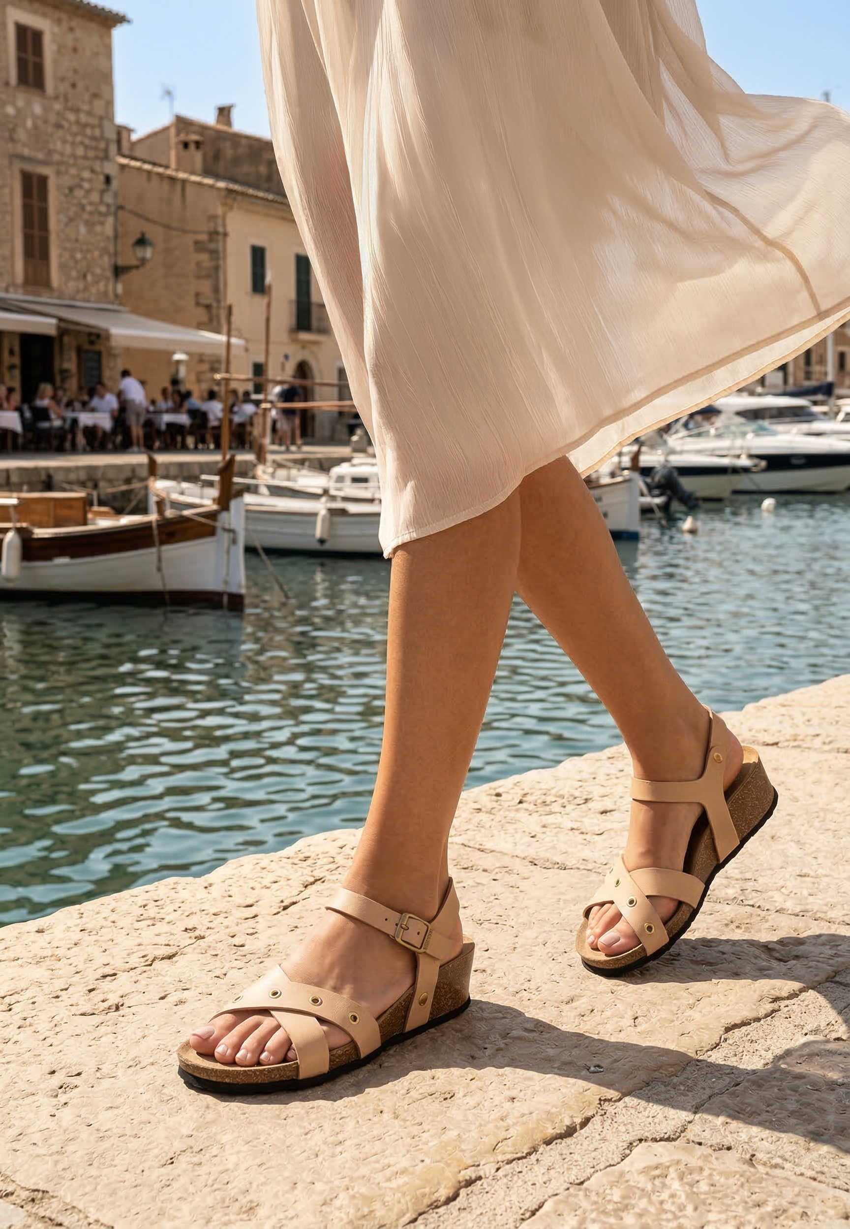 Sandales Candice Beige