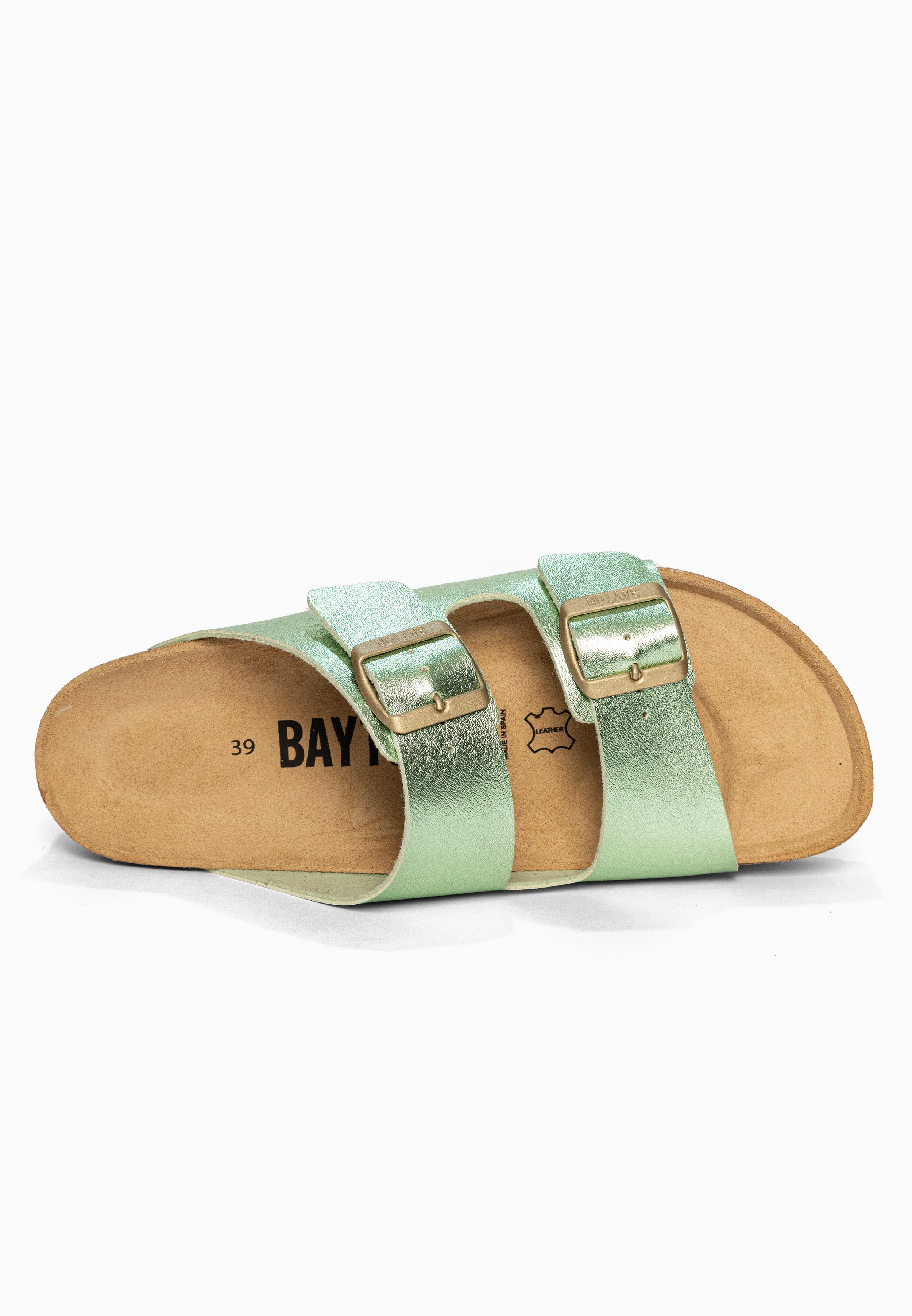 Sandales à Plateforme Japet Vert Bayton pour Femme