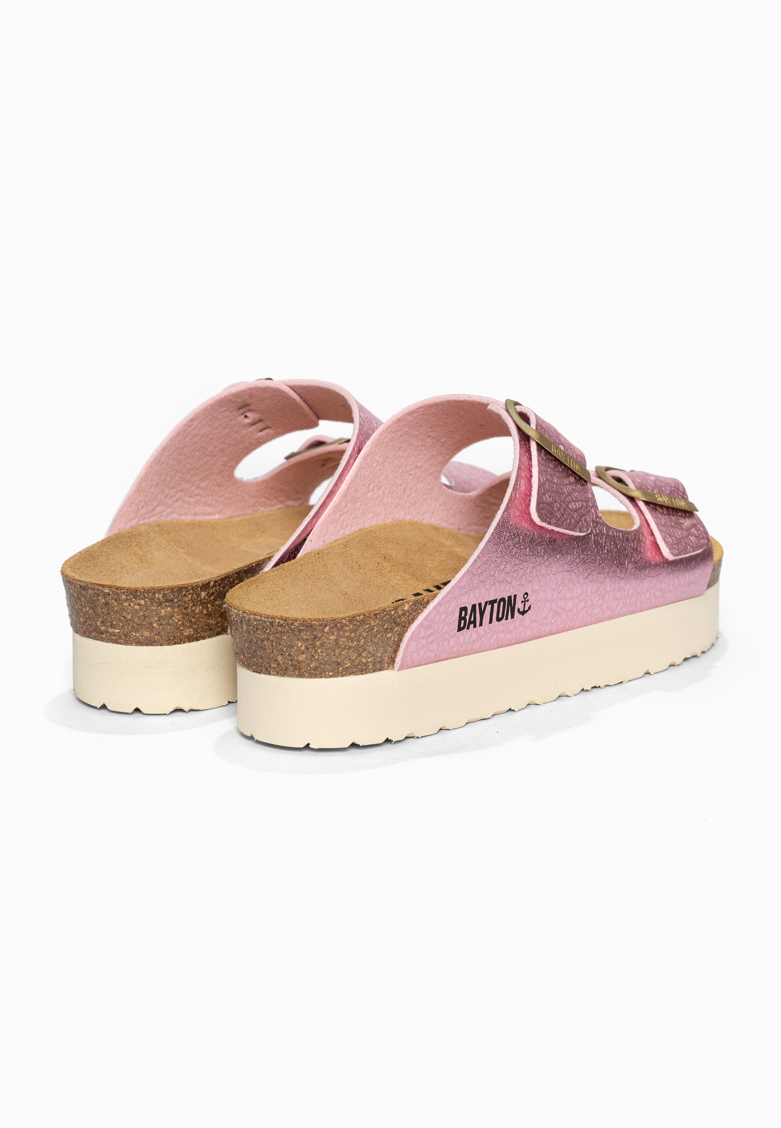 Sandales à Plateforme Japet Rose Bayton pour Femme