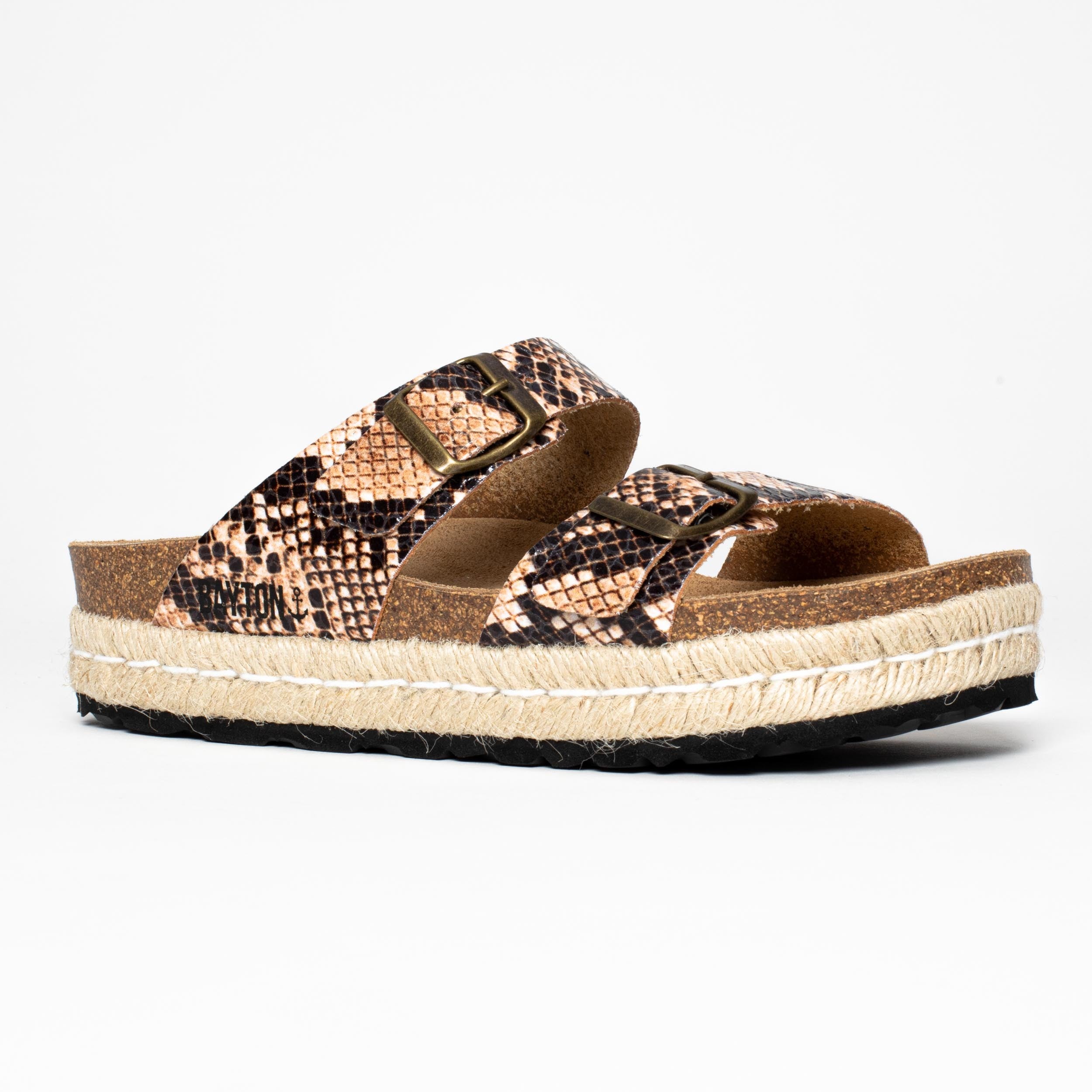 Sandales Alcee Beige Python à Plateforme_7664.jpg