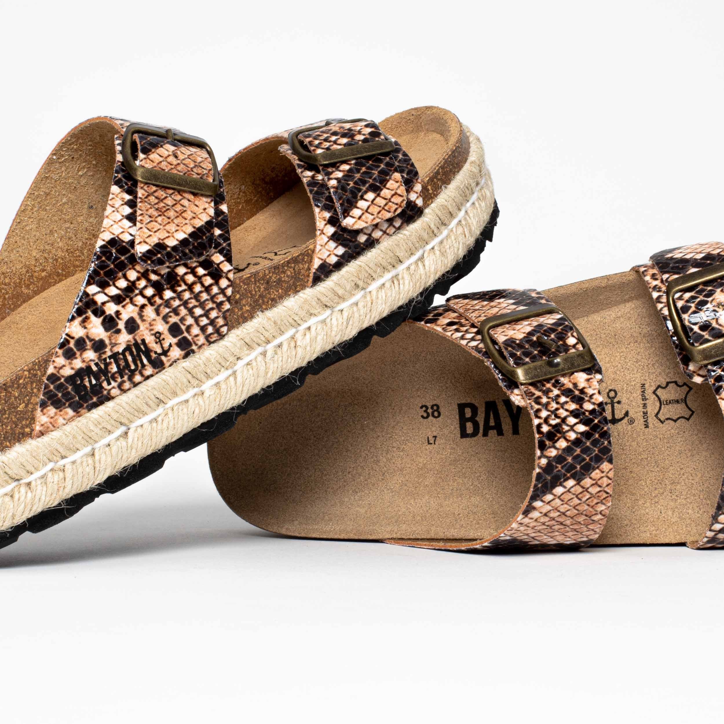 Sandales Alcee Beige Python à Plateforme_7667.jpg