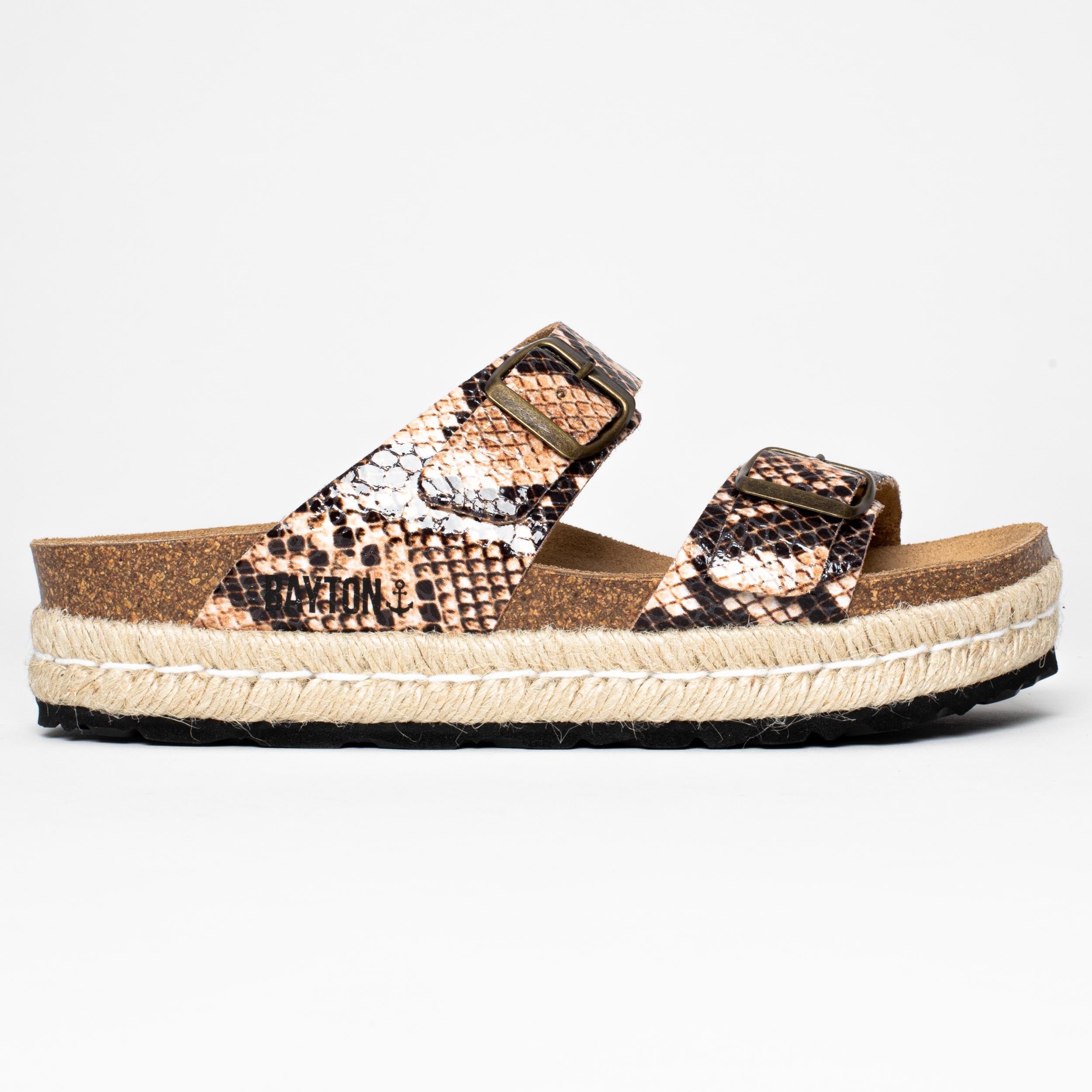 Sandales Alcee Beige Python à Plateforme_7672.jpg
