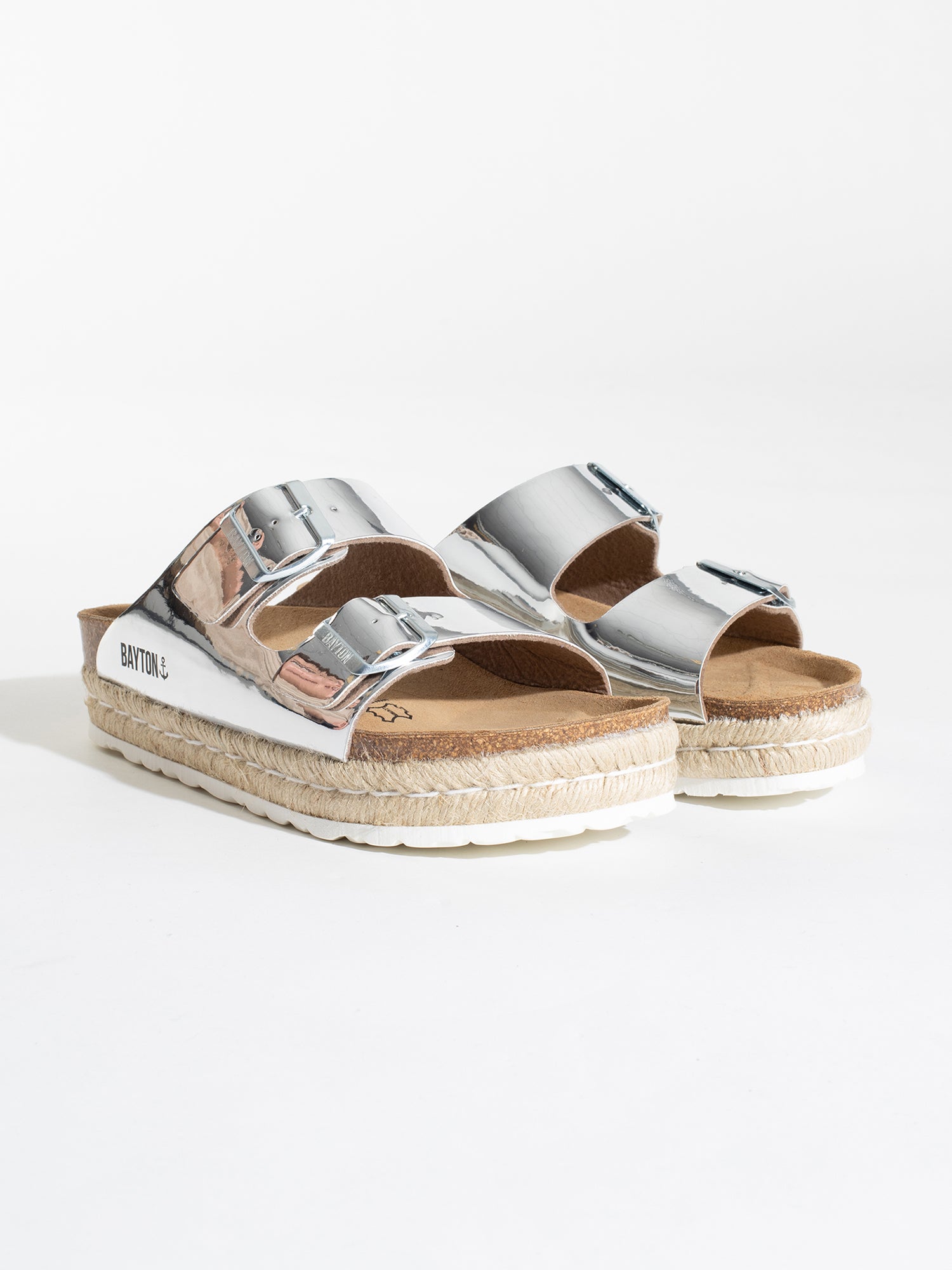 Alcee Silver Platform Sandals