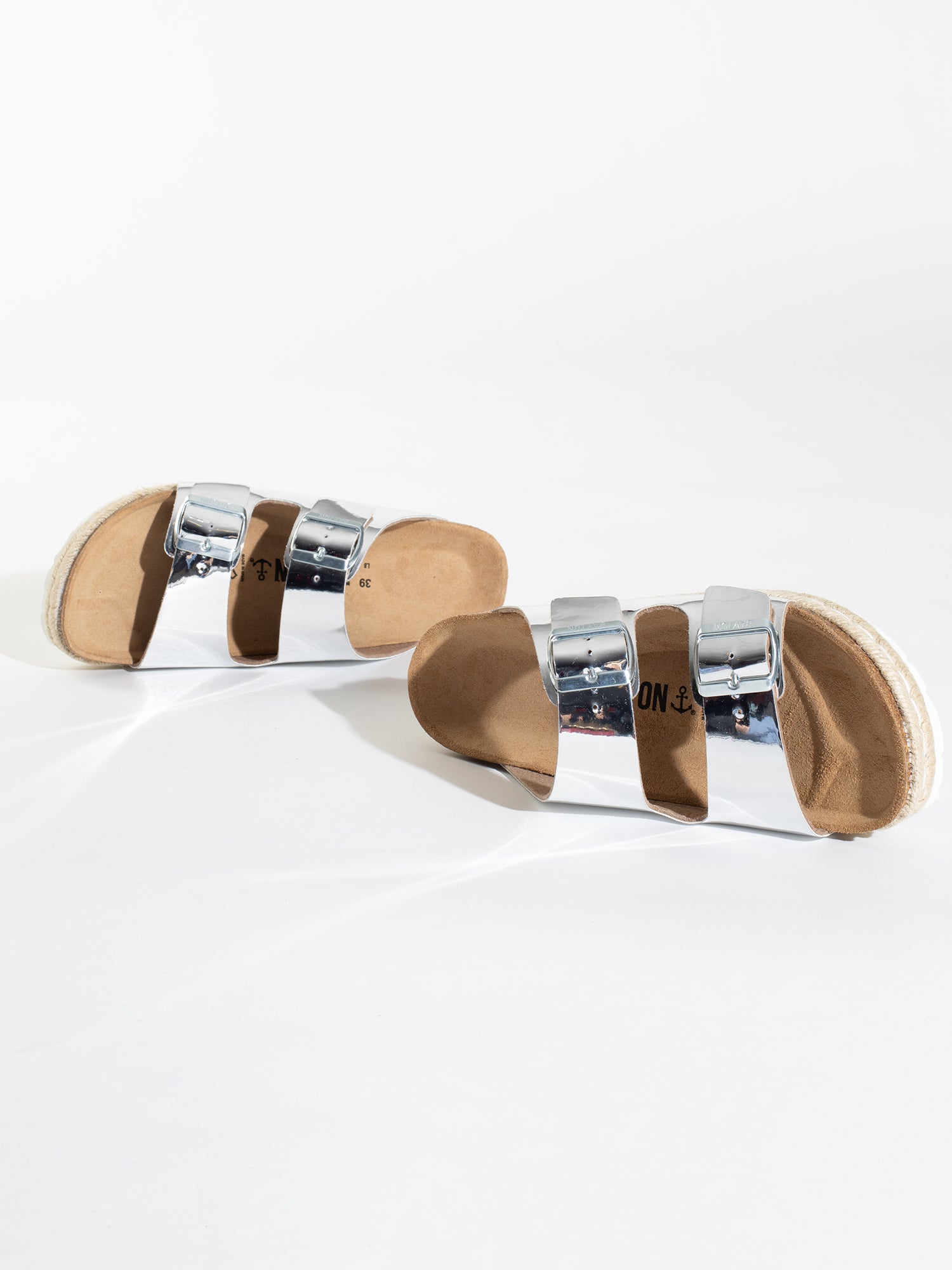 Alcee Silver Platform Sandals