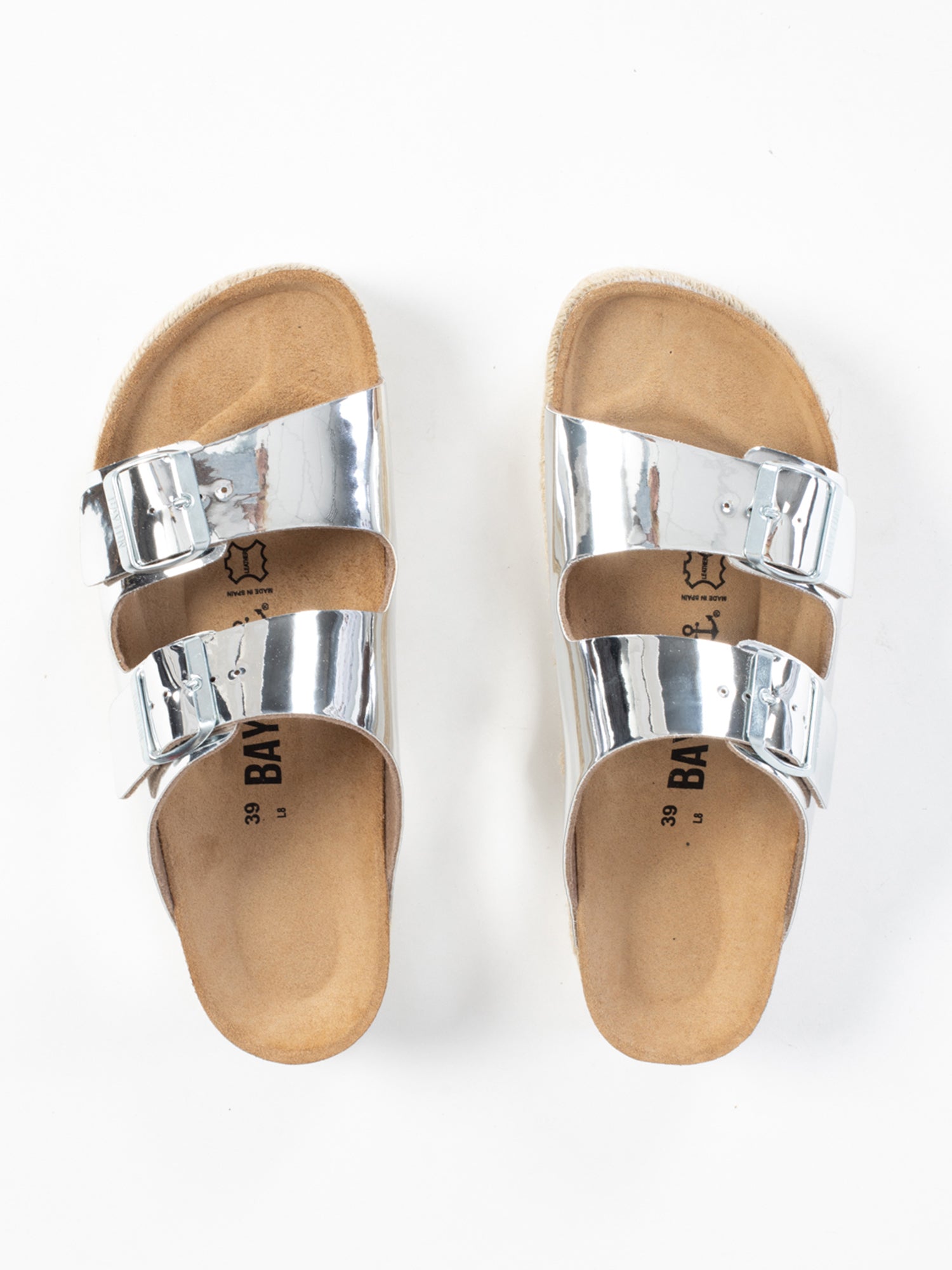 Alcee Silver Platform Sandals