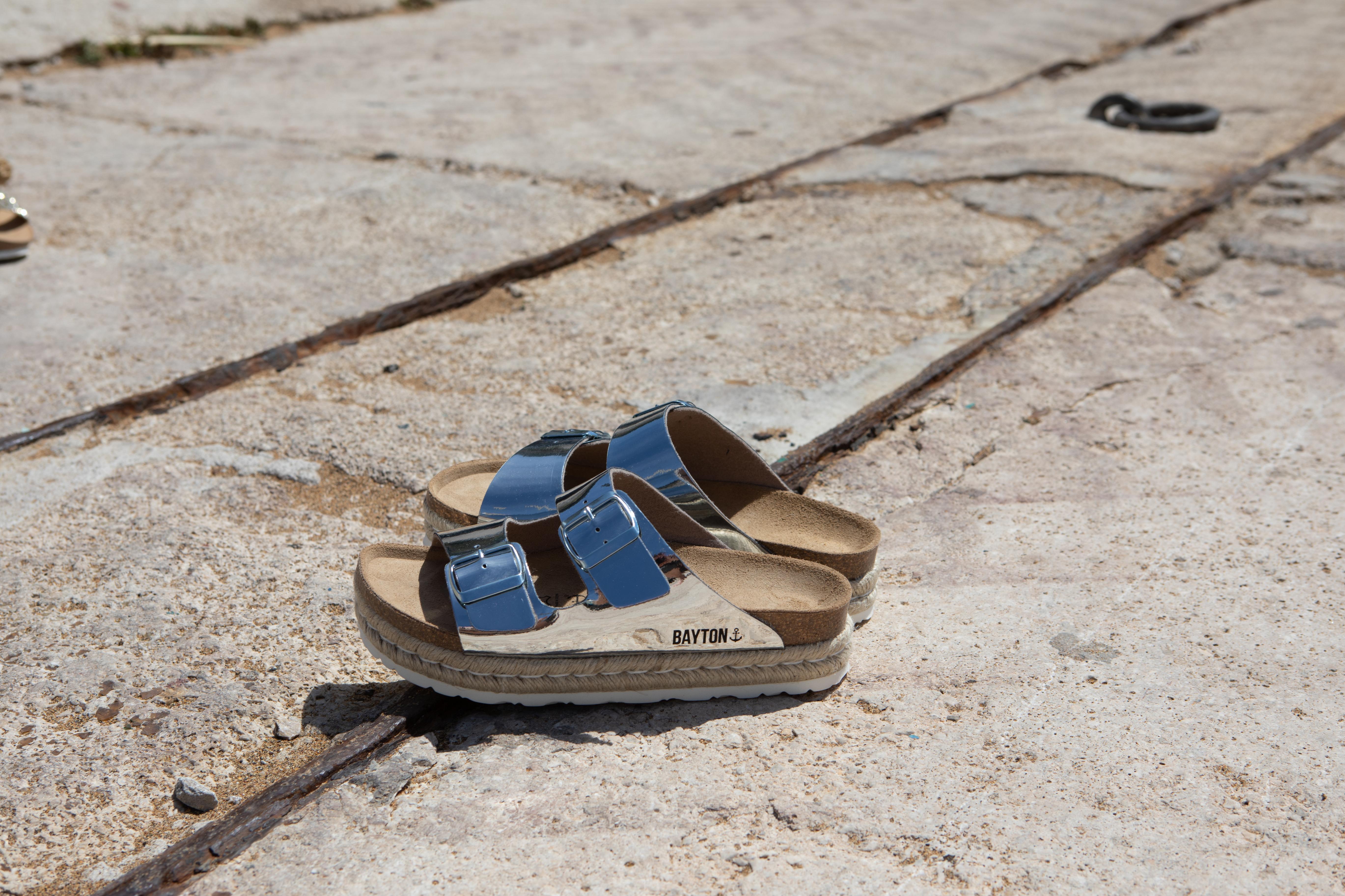 Alcee Silver Platform Sandals