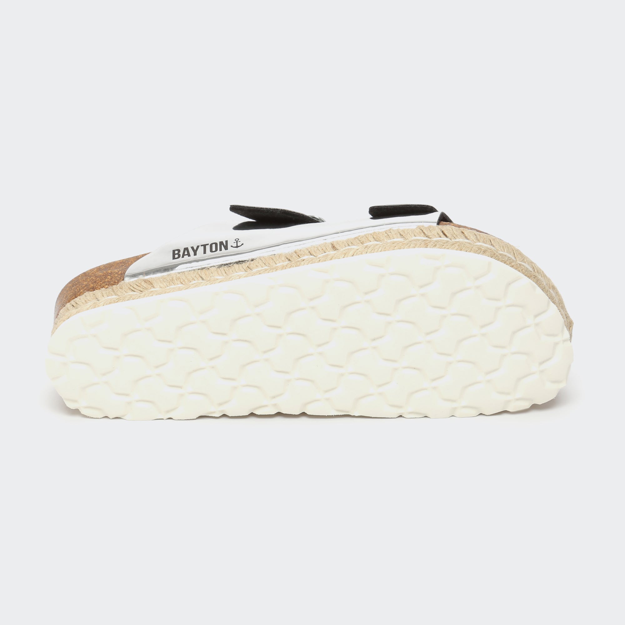 Sandalias plateadas con plataforma Alcee