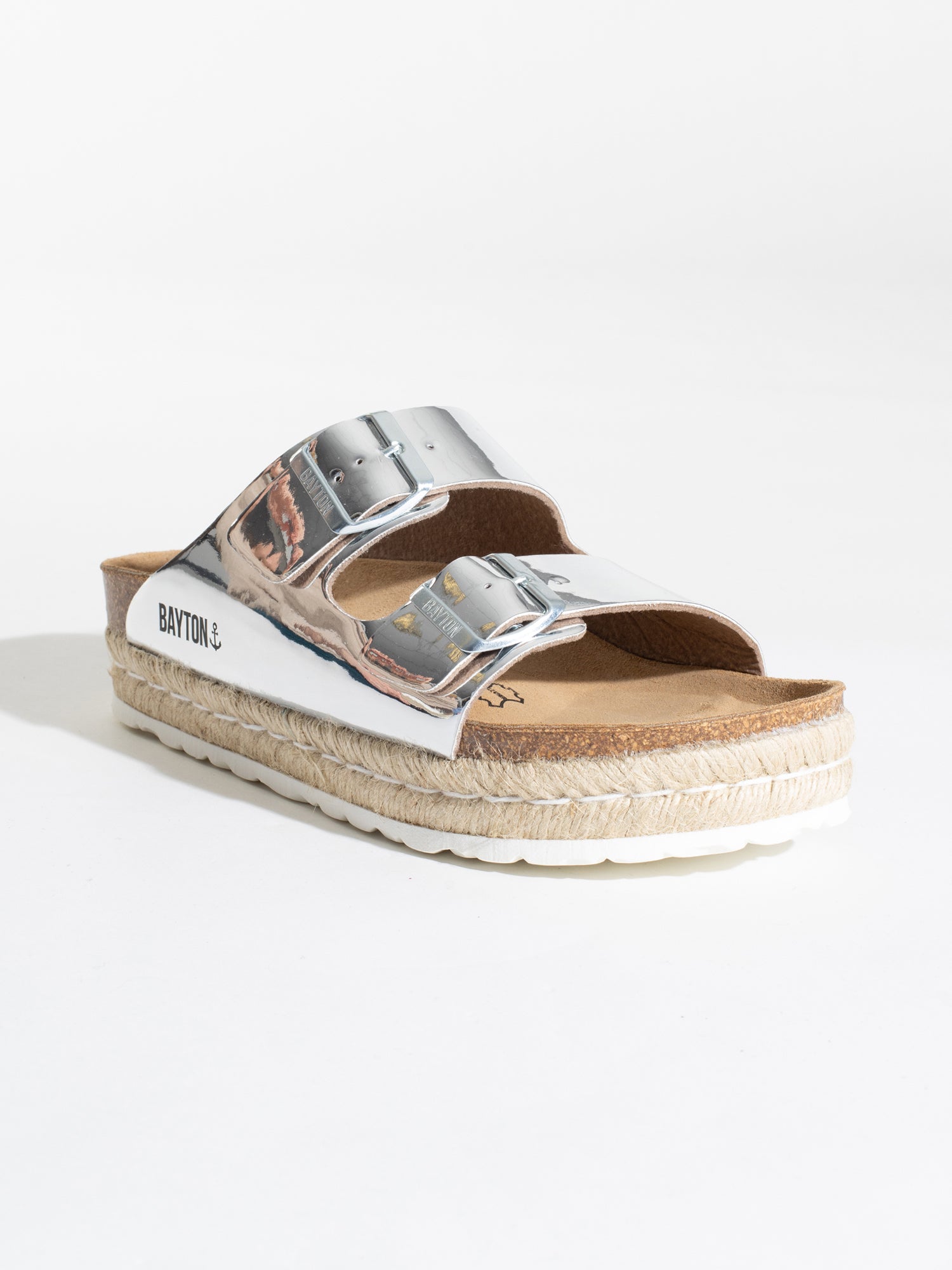 Alcee Silver Platform Sandals