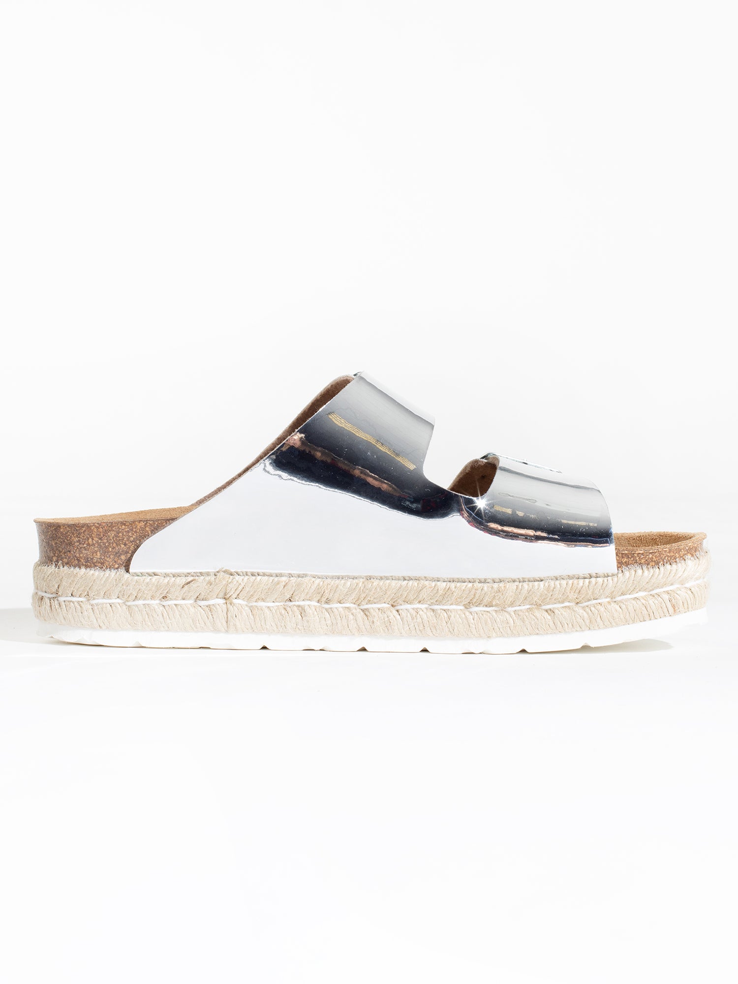 Alcee Silver Platform Sandals