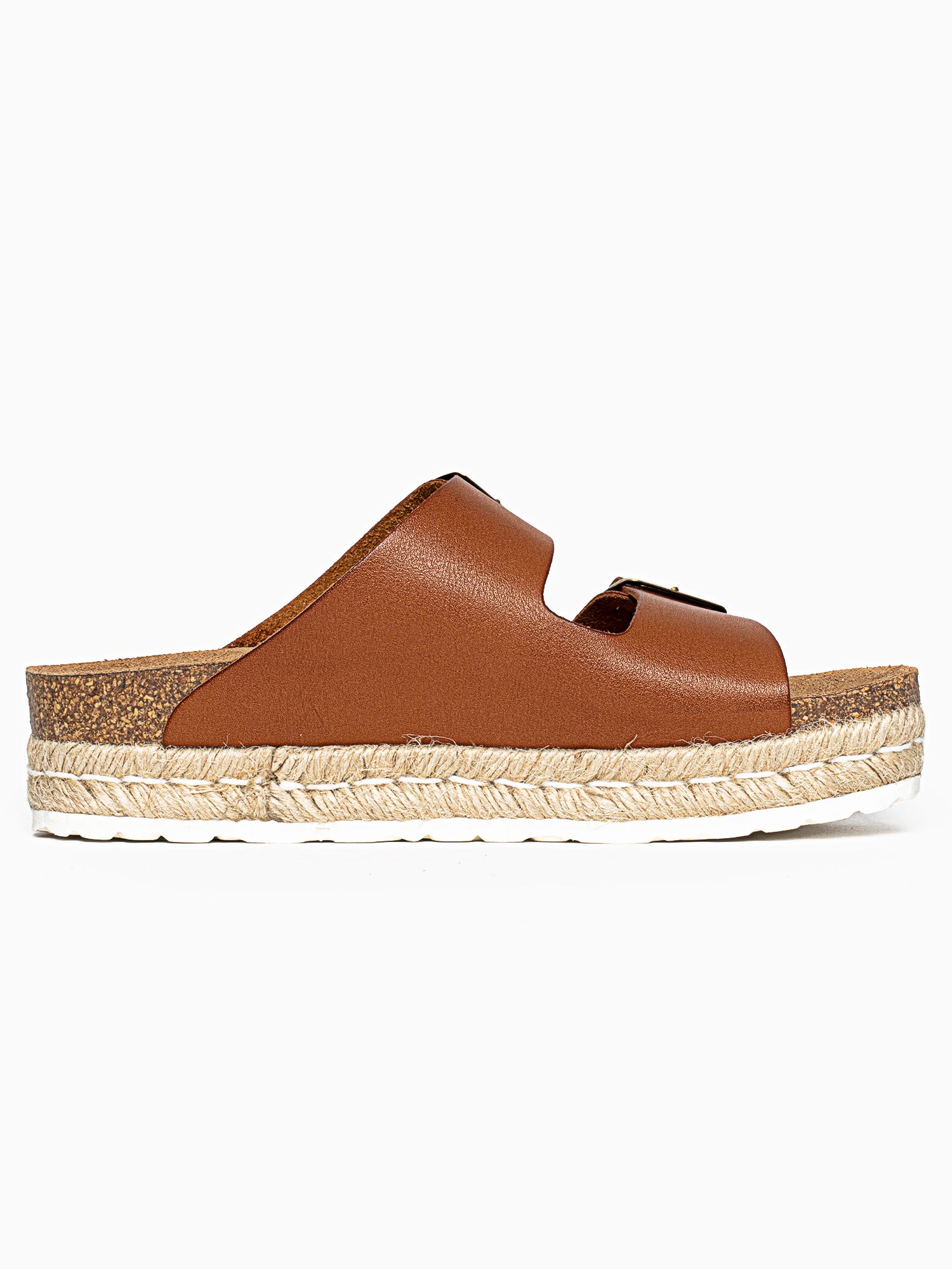 Sandales Alcee Camel à Plateforme