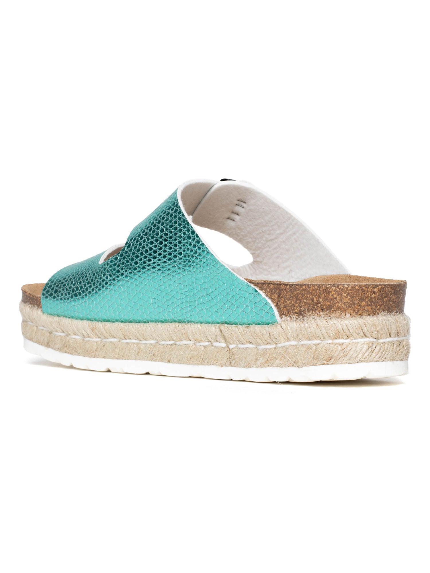 Alcee Mint Platform Sandals