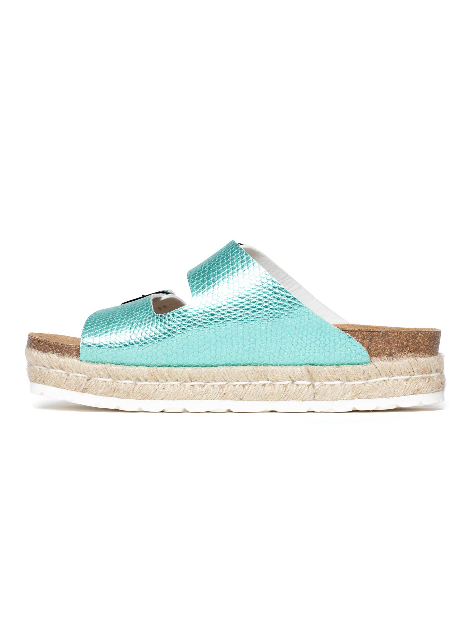 Alcee Mint Platform Sandals