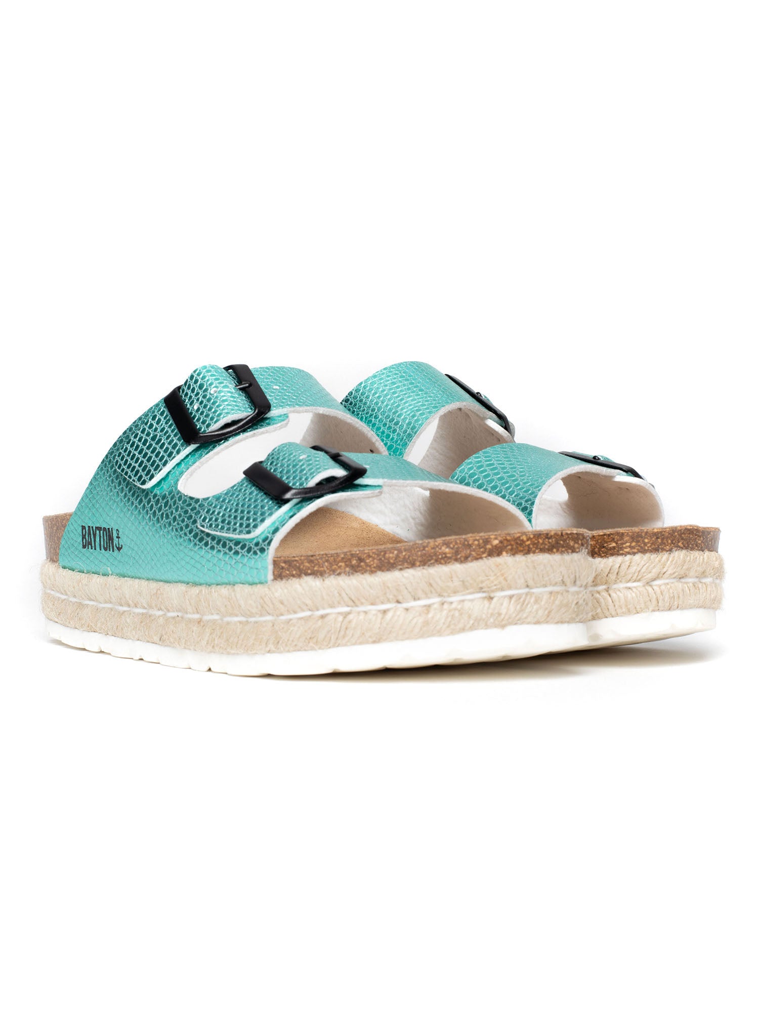 Alcee Mint Platform Sandals