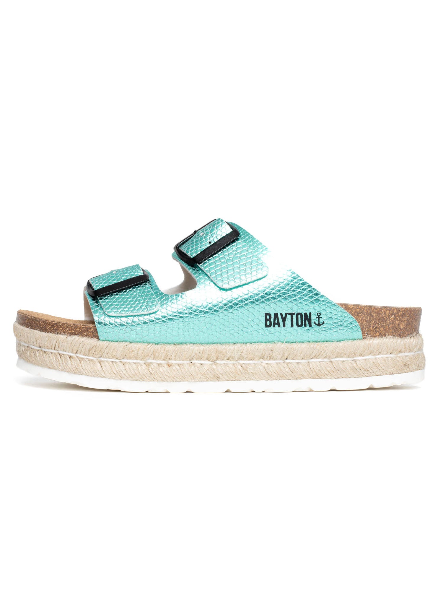 Alcee Mint Platform Sandals