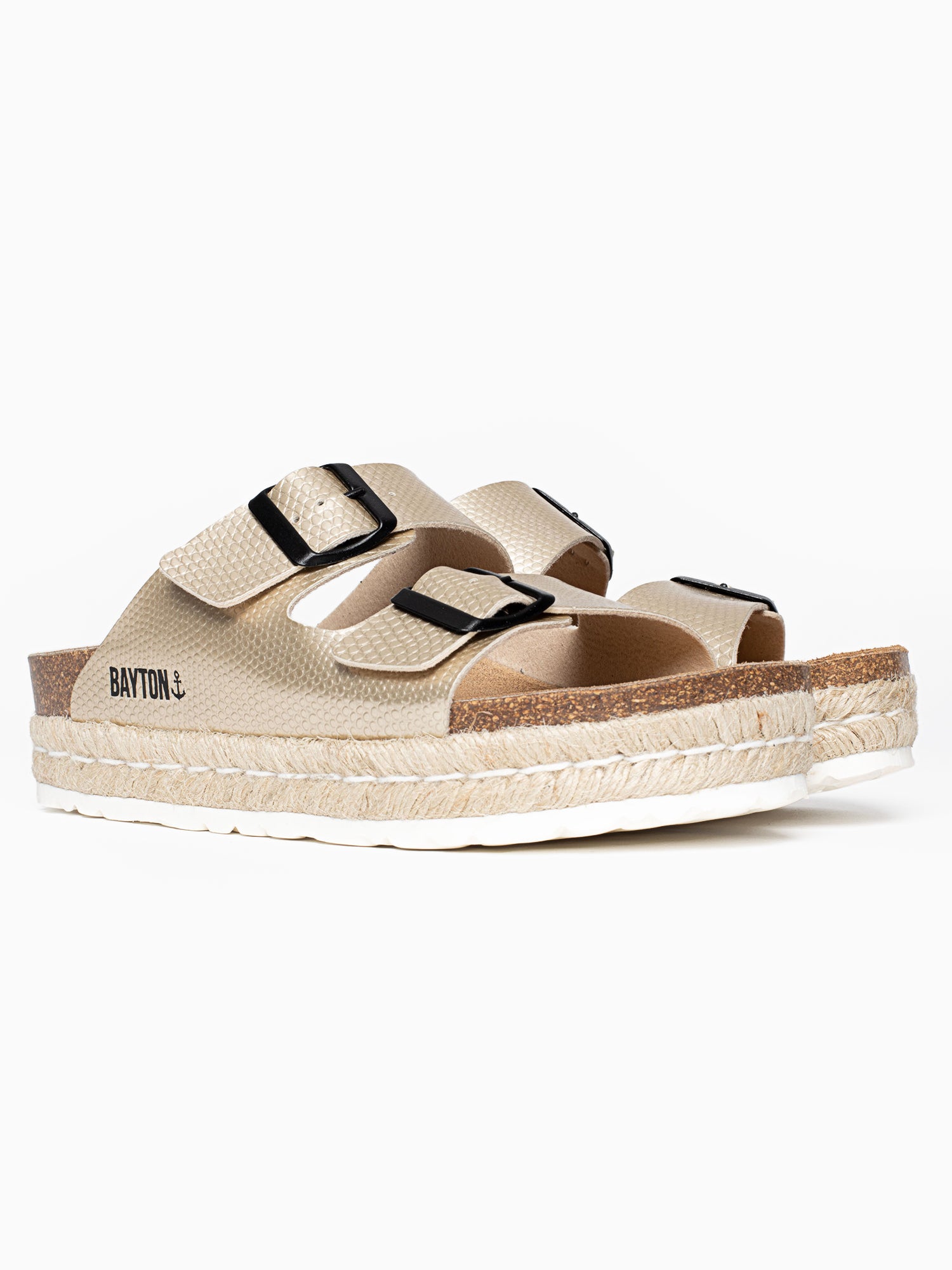 Alcee Platinium Platform Sandals