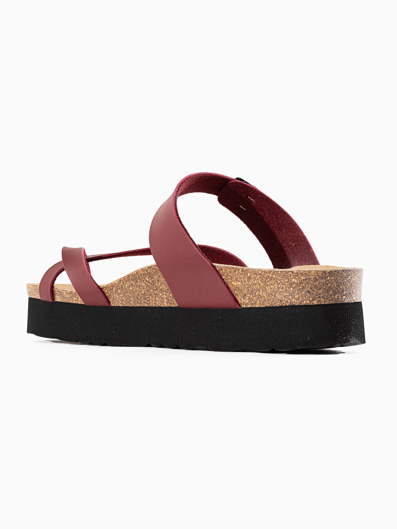 Sandales Andromac Bordeaux à Plateforme
