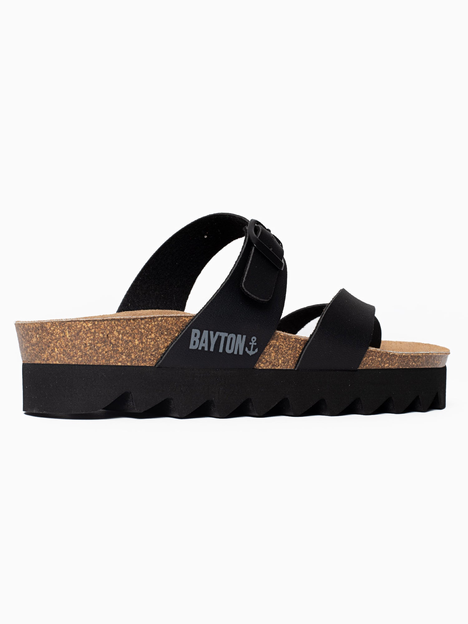 Sandalias Plataforma Andromac Negro