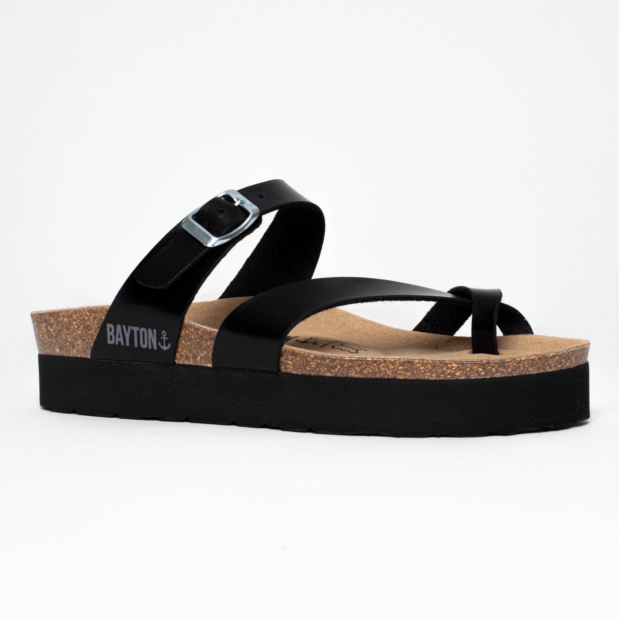 Sandales Andromac à Plateforme Noir_6269.jpg