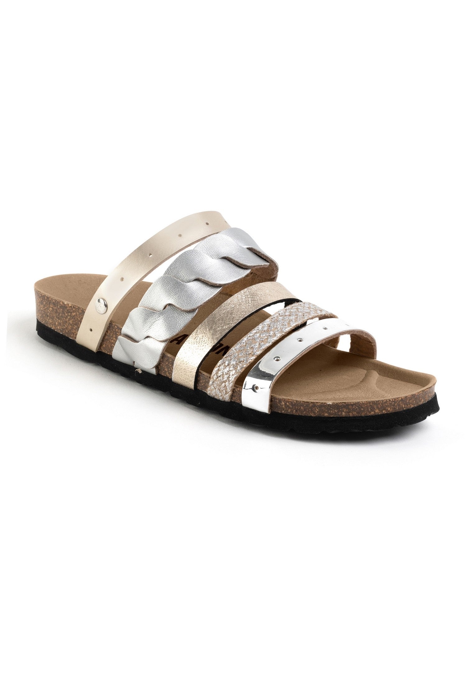 Sandales-Cristal-Argentées-Multi-Brides-Bayton-femme