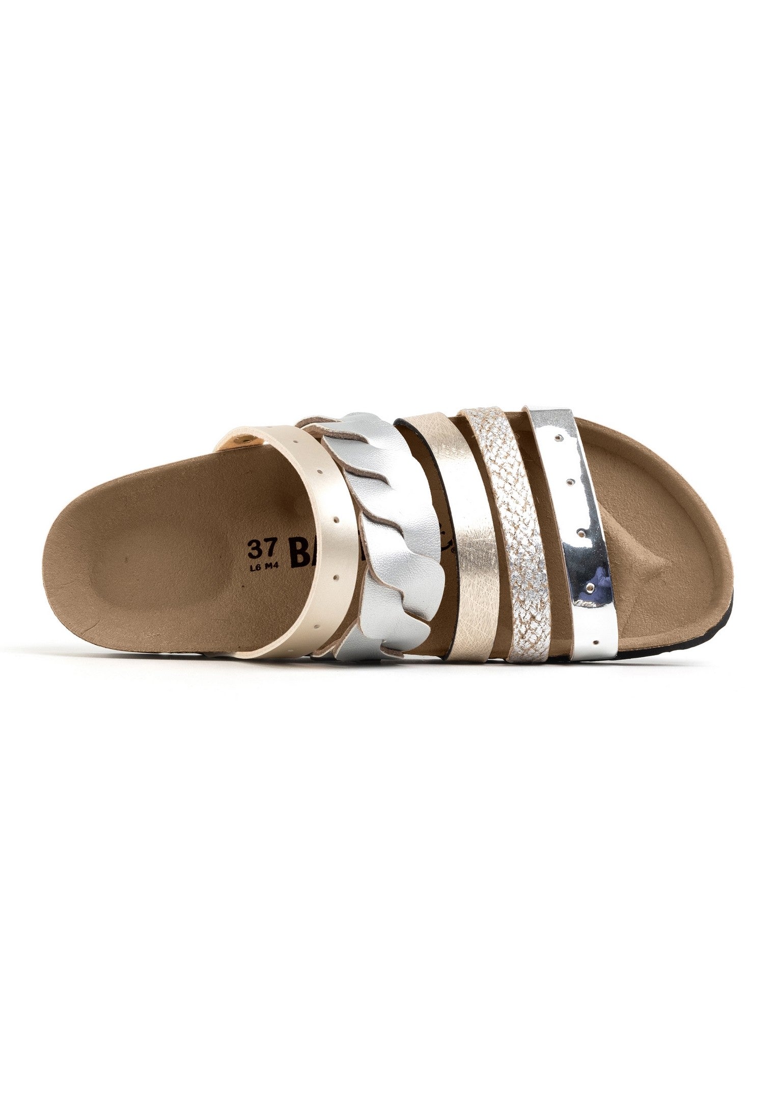 Sandales-Cristal-Argentées-Multi-Brides-Bayton-femme