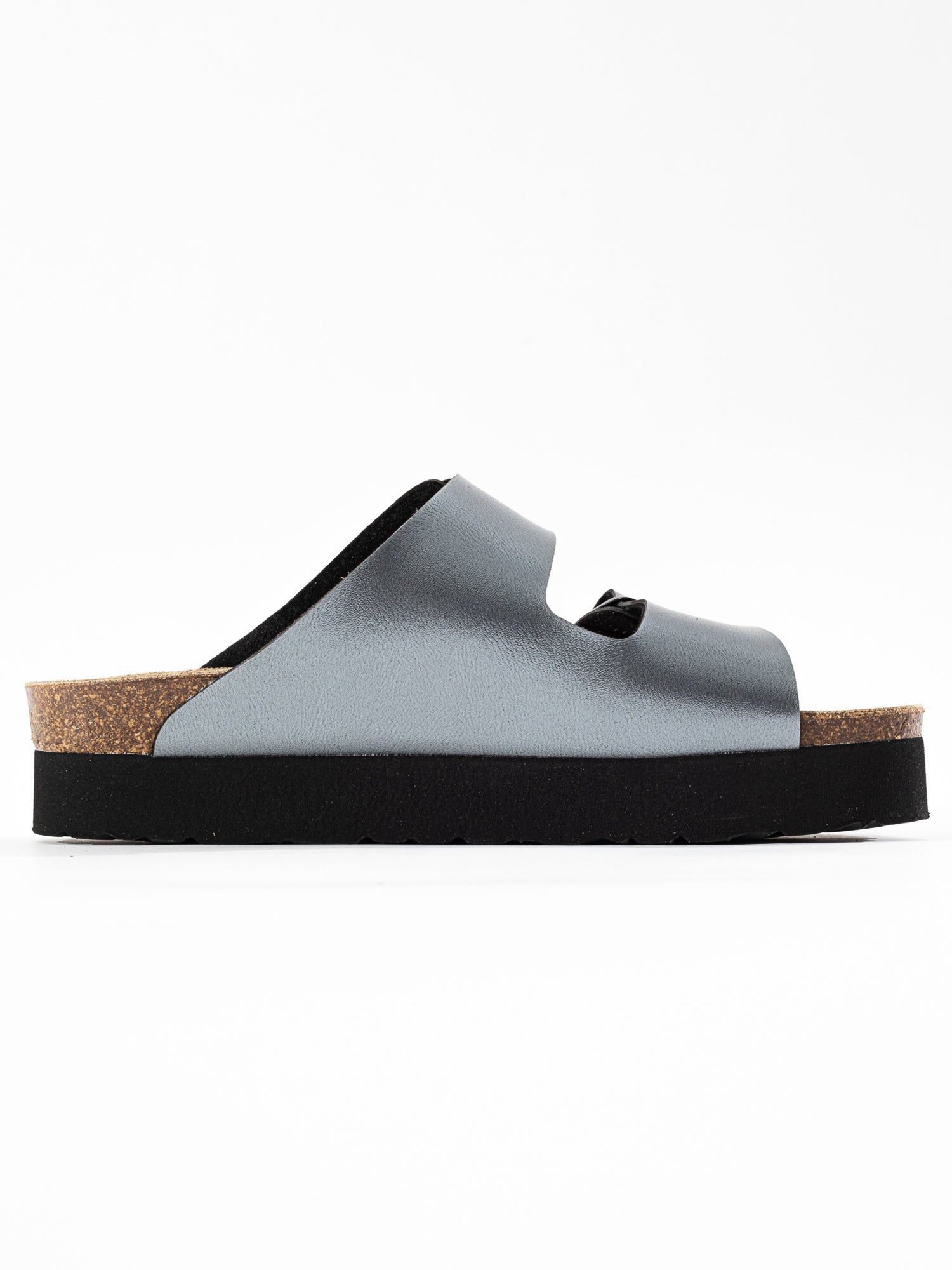 Sandalias con plataforma Japet plateadas oscuras