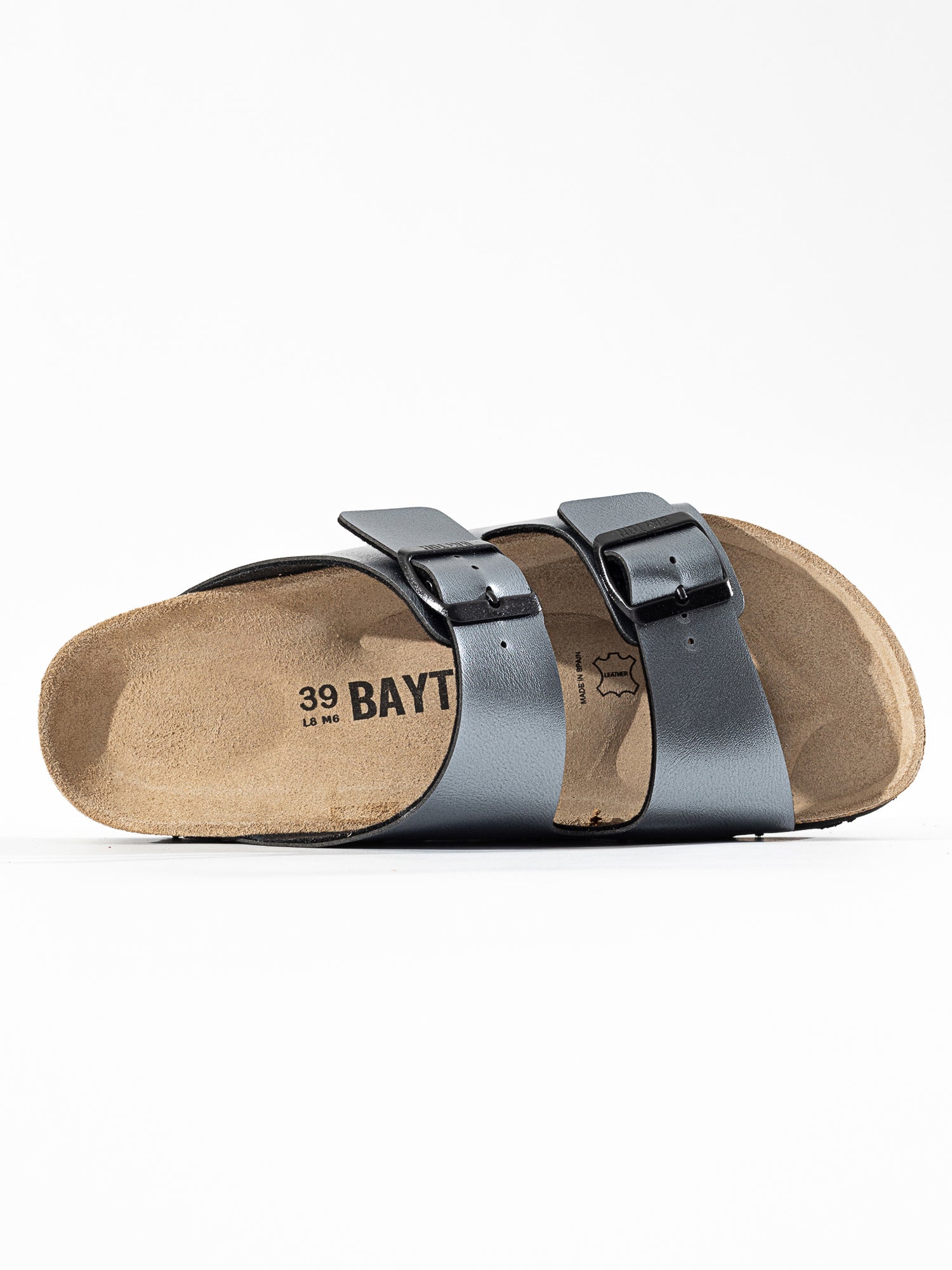 Sandalias con plataforma Japet plateadas oscuras
