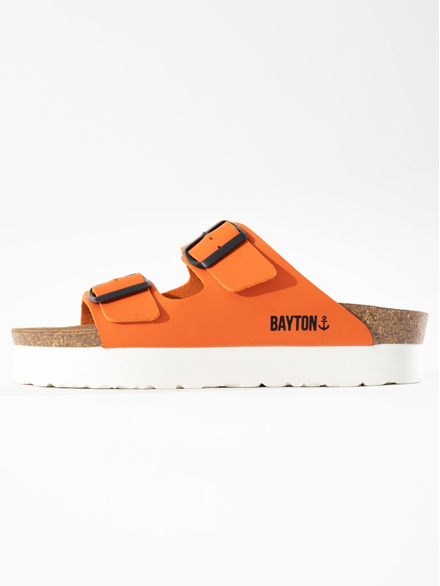 Sandalias Plataforma Naranja Japet