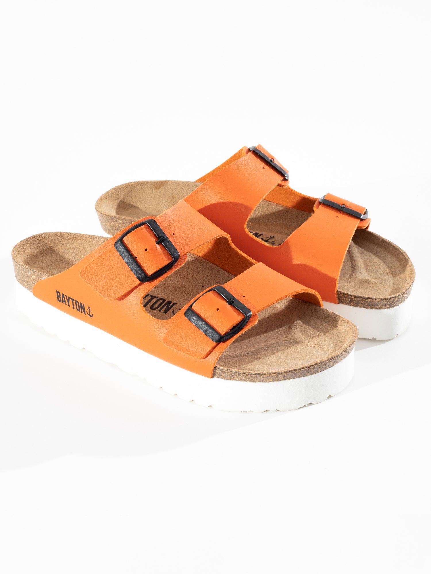 Sandalias Plataforma Naranja Japet